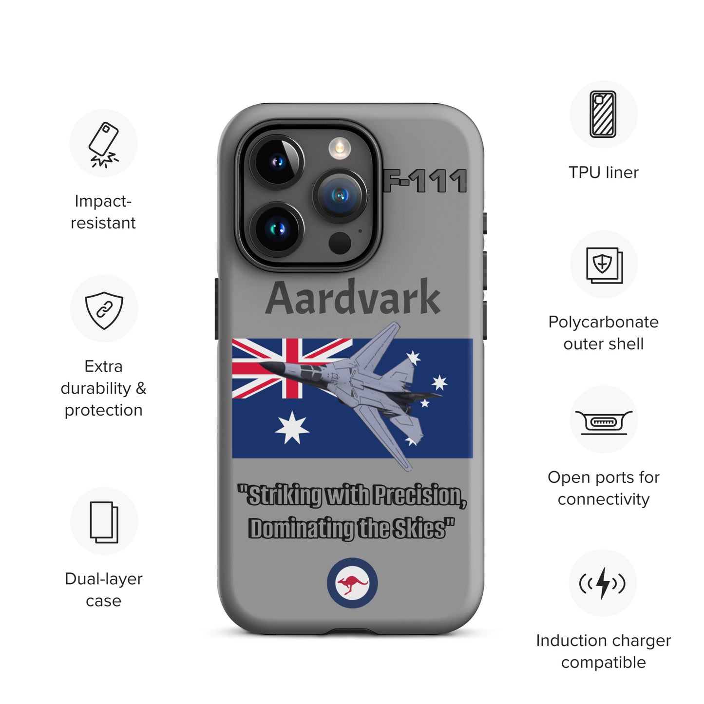 Australian Aardvark Patriot iPhone Case
