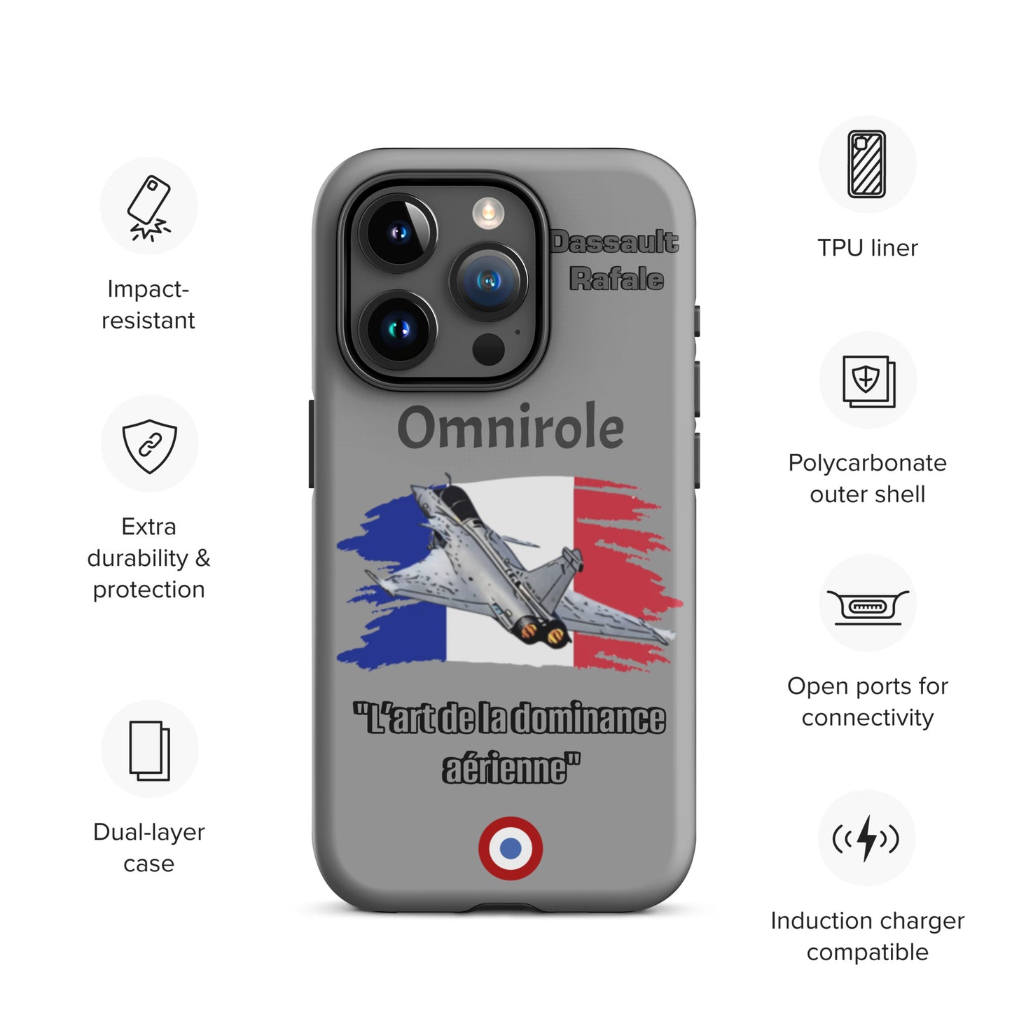 Rafael Patriot iPhone Case