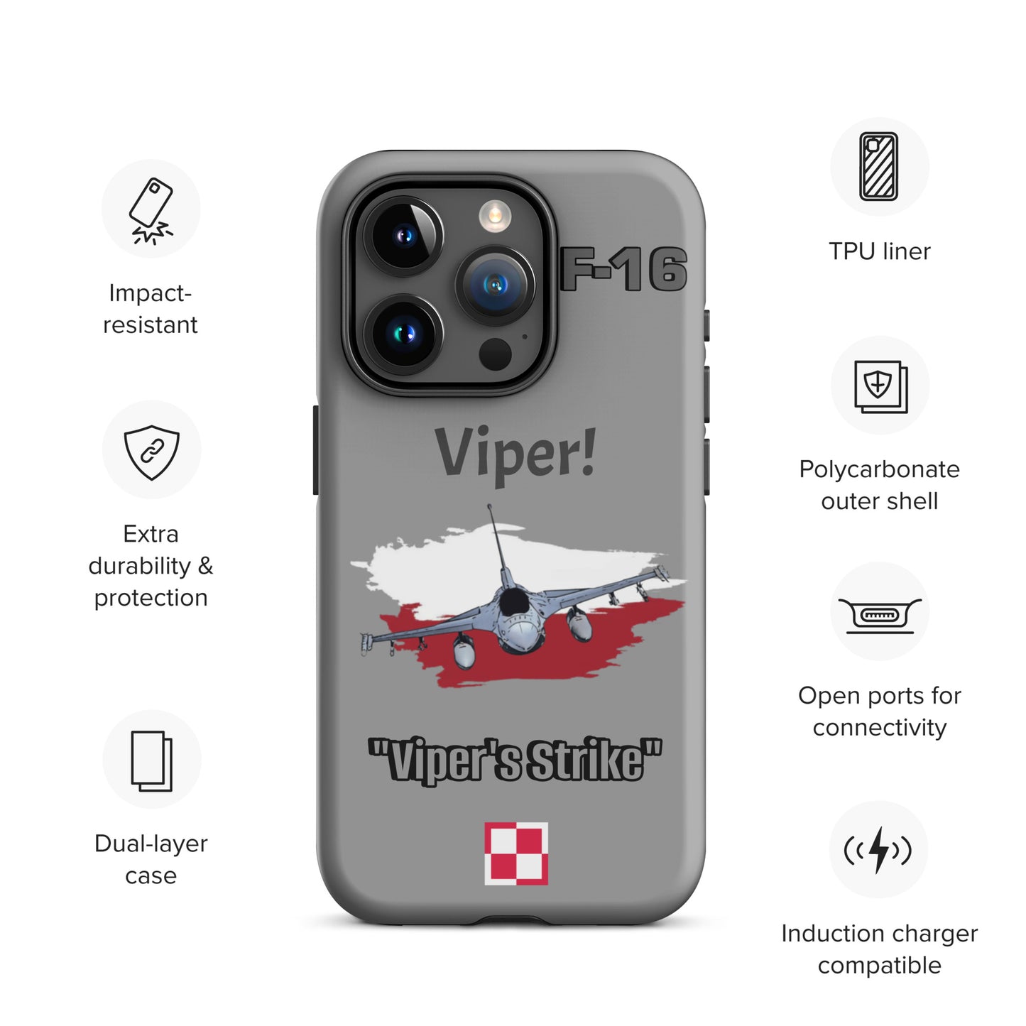 Polish Viper Patriot iPhone Case