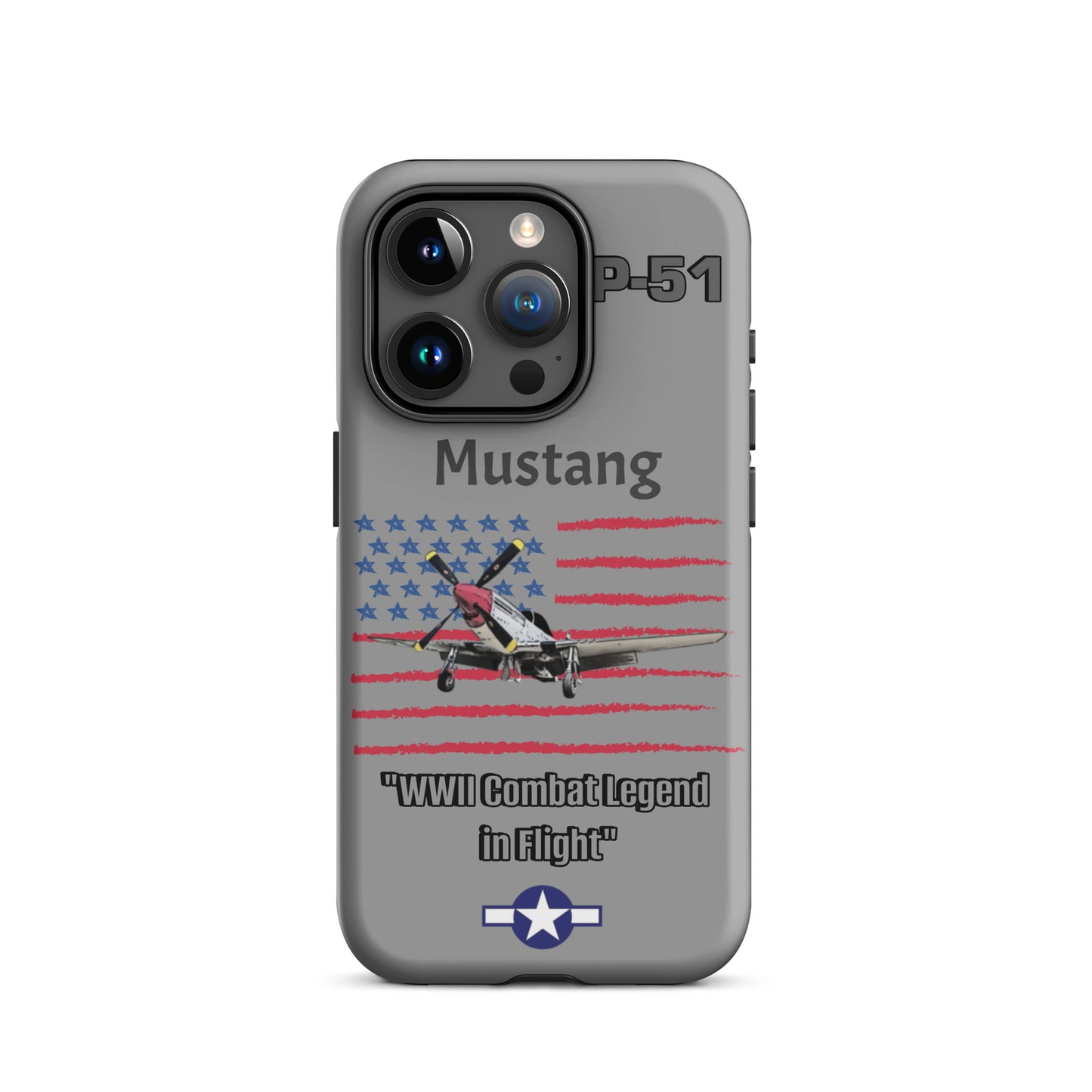 WWII Mustang Patriot iPhone Case