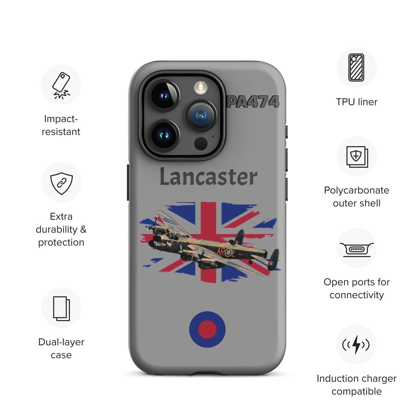WWII Lancaster Patriot iPhone Case