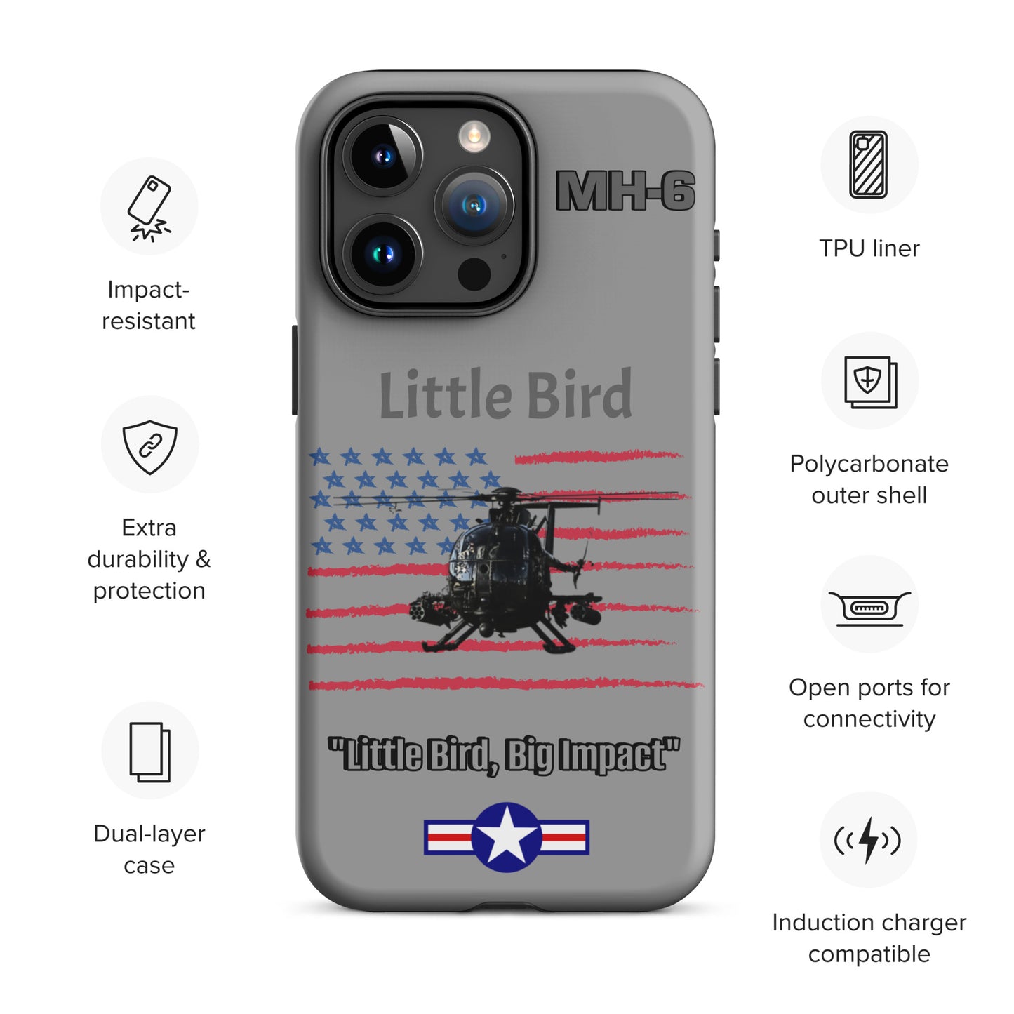 Little Bird Patriot iPhone Case