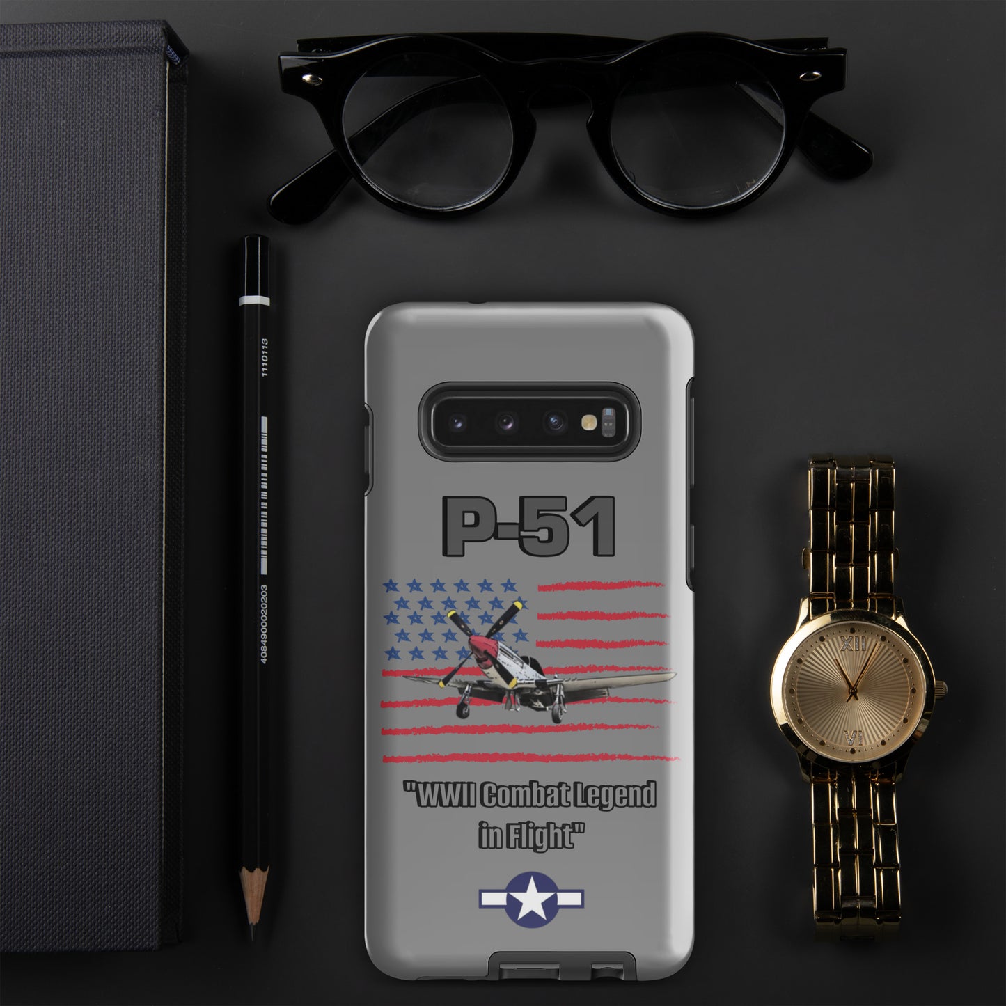 WWII Mustang Patriot Samsung S10 Series Case