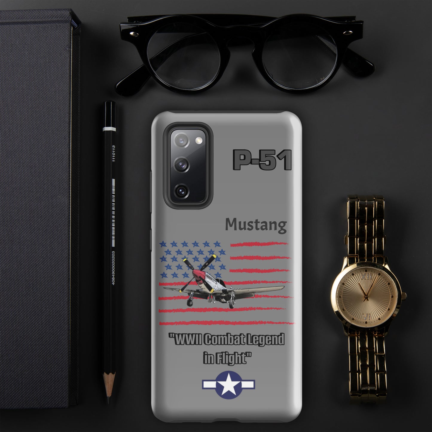 WWII Mustang Patriot Samsung Case