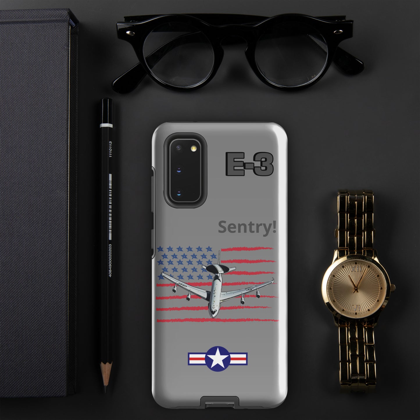 Sentry Patriot Samsung Case (Without Quotes)