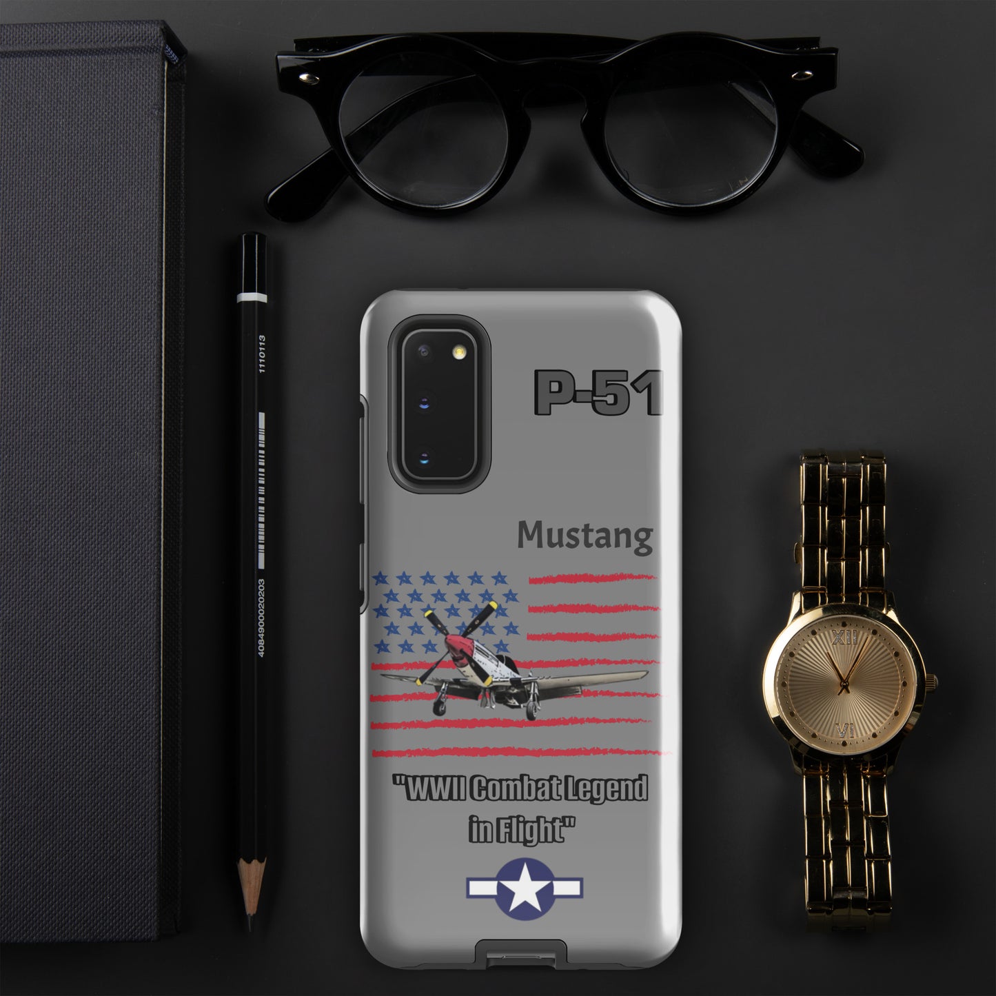 WWII Mustang Patriot Samsung Case