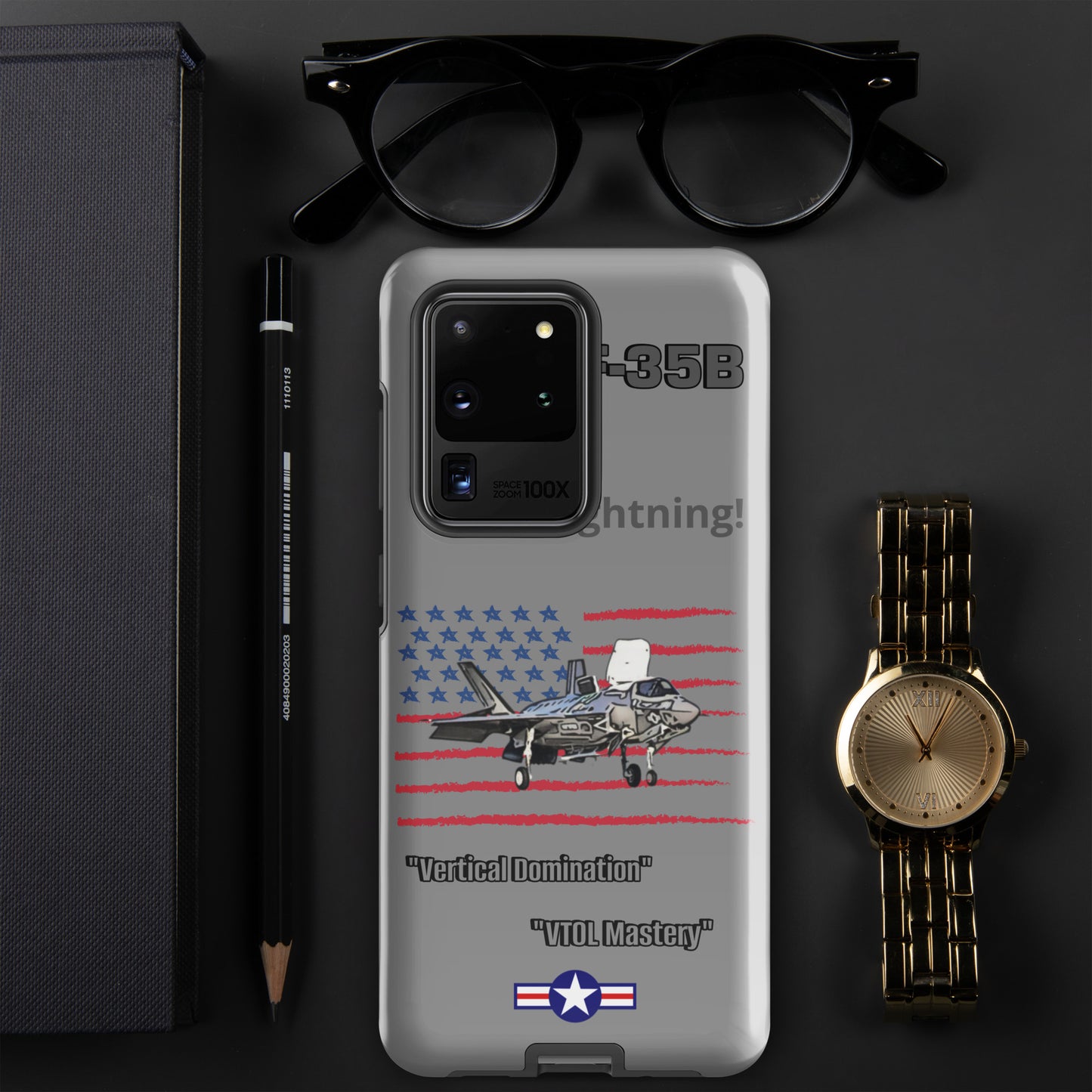 Vertical Takeoff Patriot Samsung Case