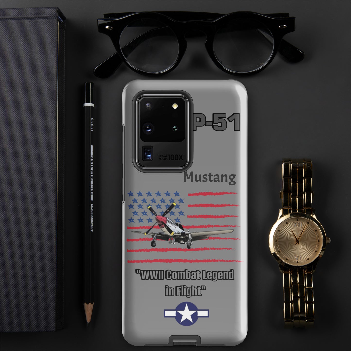 WWII Mustang Patriot Samsung Case