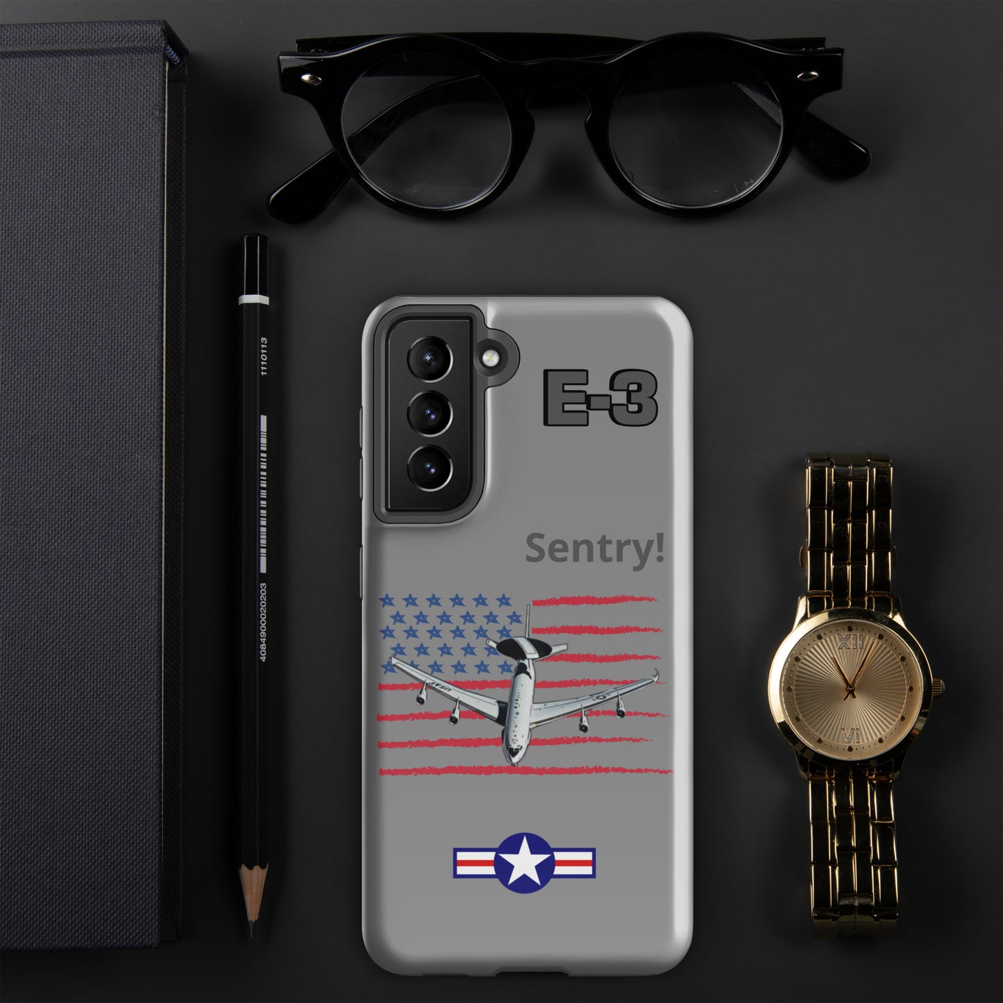 Sentry Patriot Samsung Case (Without Quotes)
