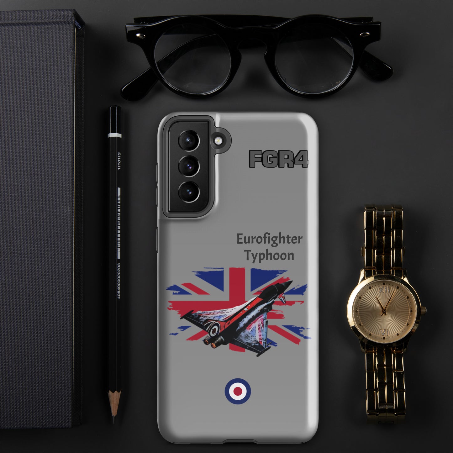 Black Jack Typhoon Patriot Samsung Case (Without Quotes)