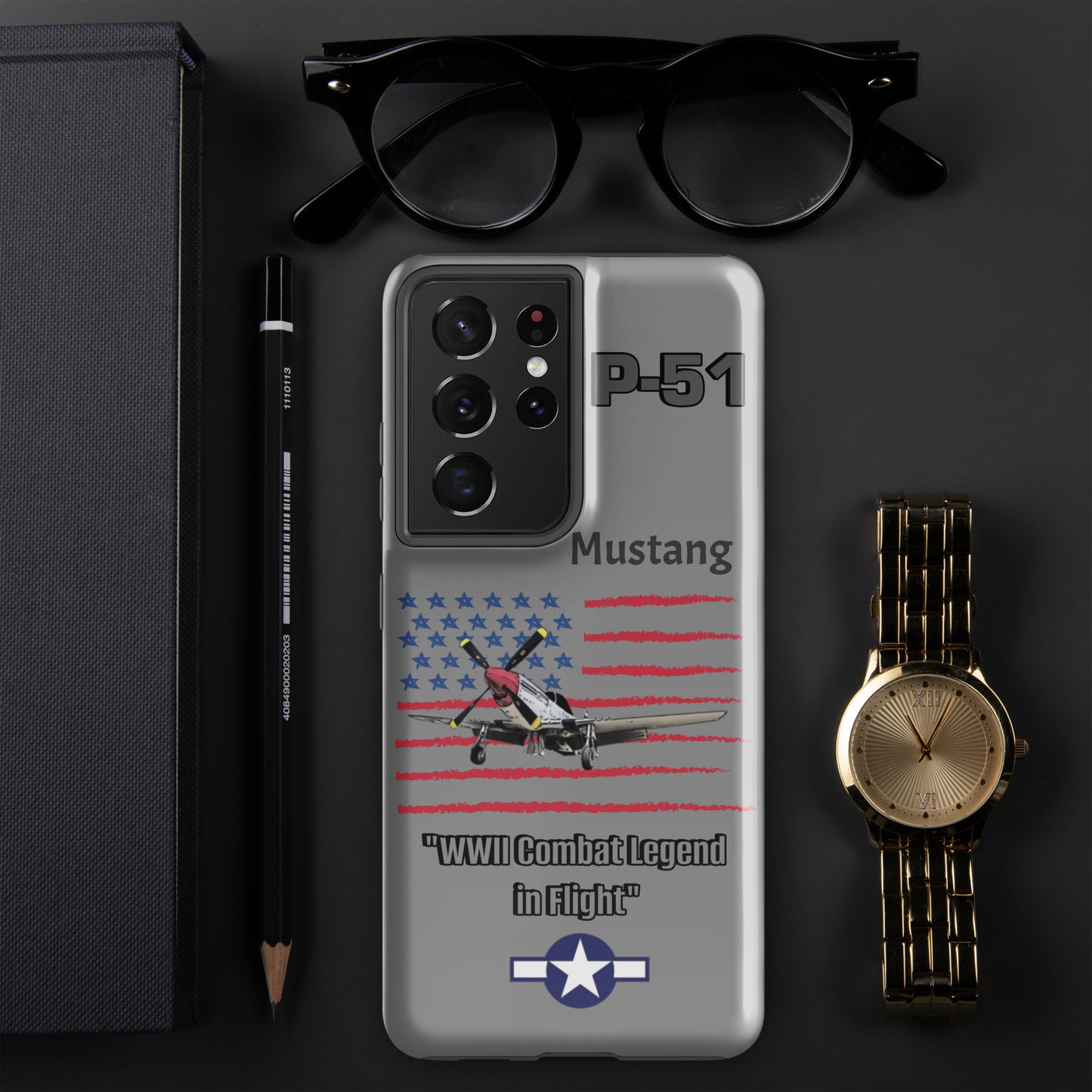 WWII Mustang Patriot Samsung Case