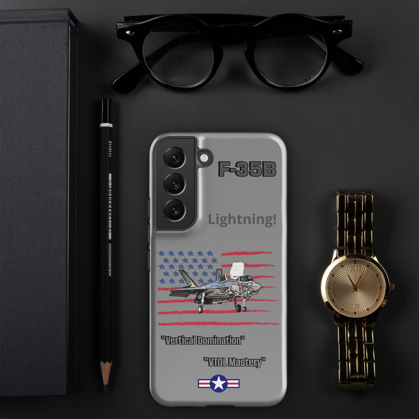 Vertical Takeoff Patriot Samsung Case