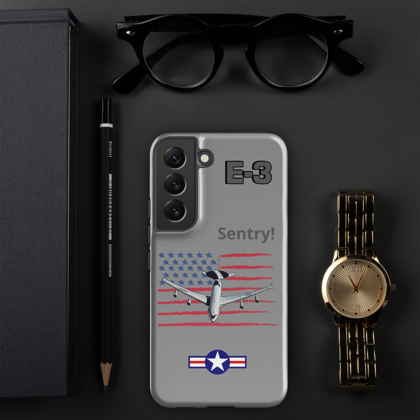 Sentry Patriot Samsung Case (Without Quotes)