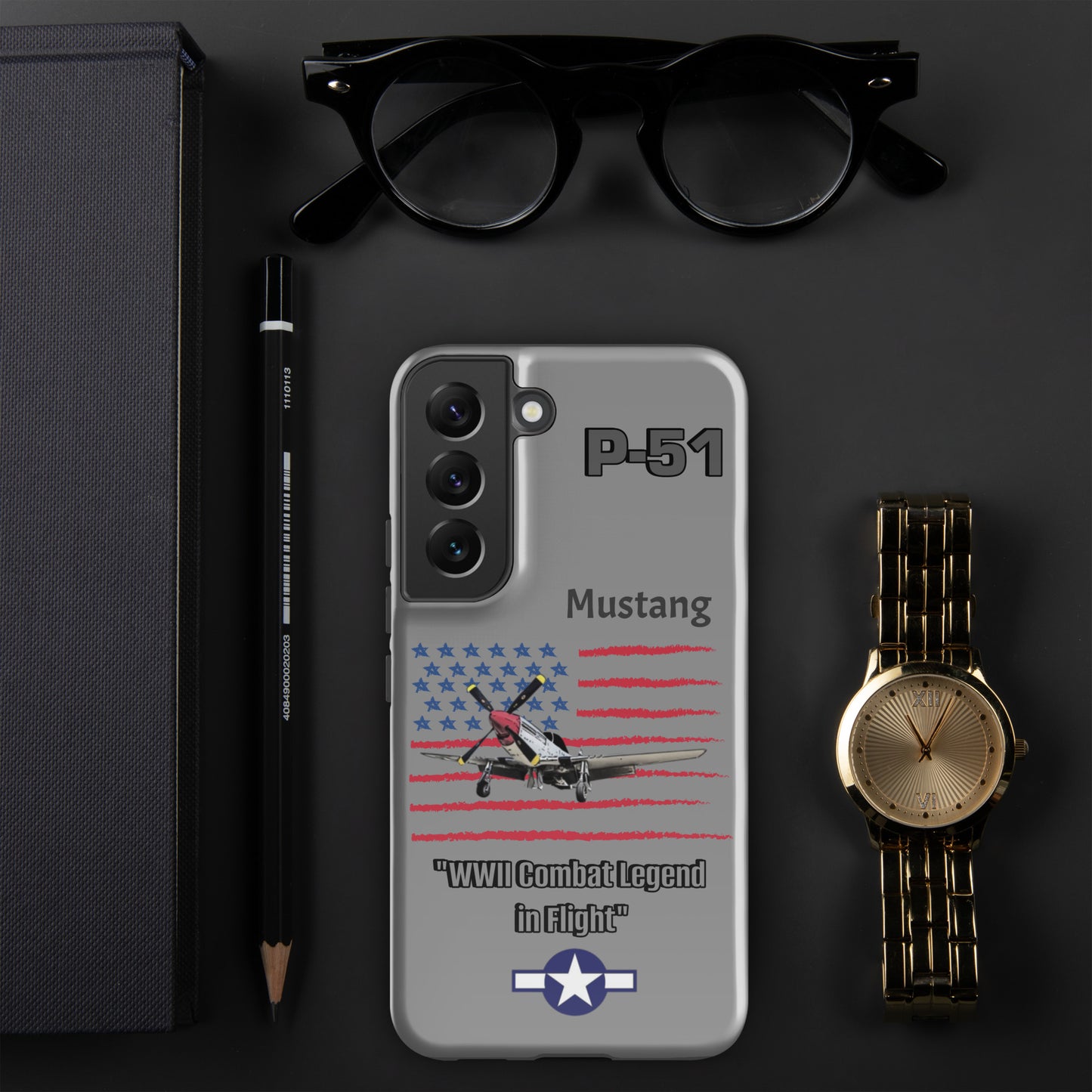 WWII Mustang Patriot Samsung Case