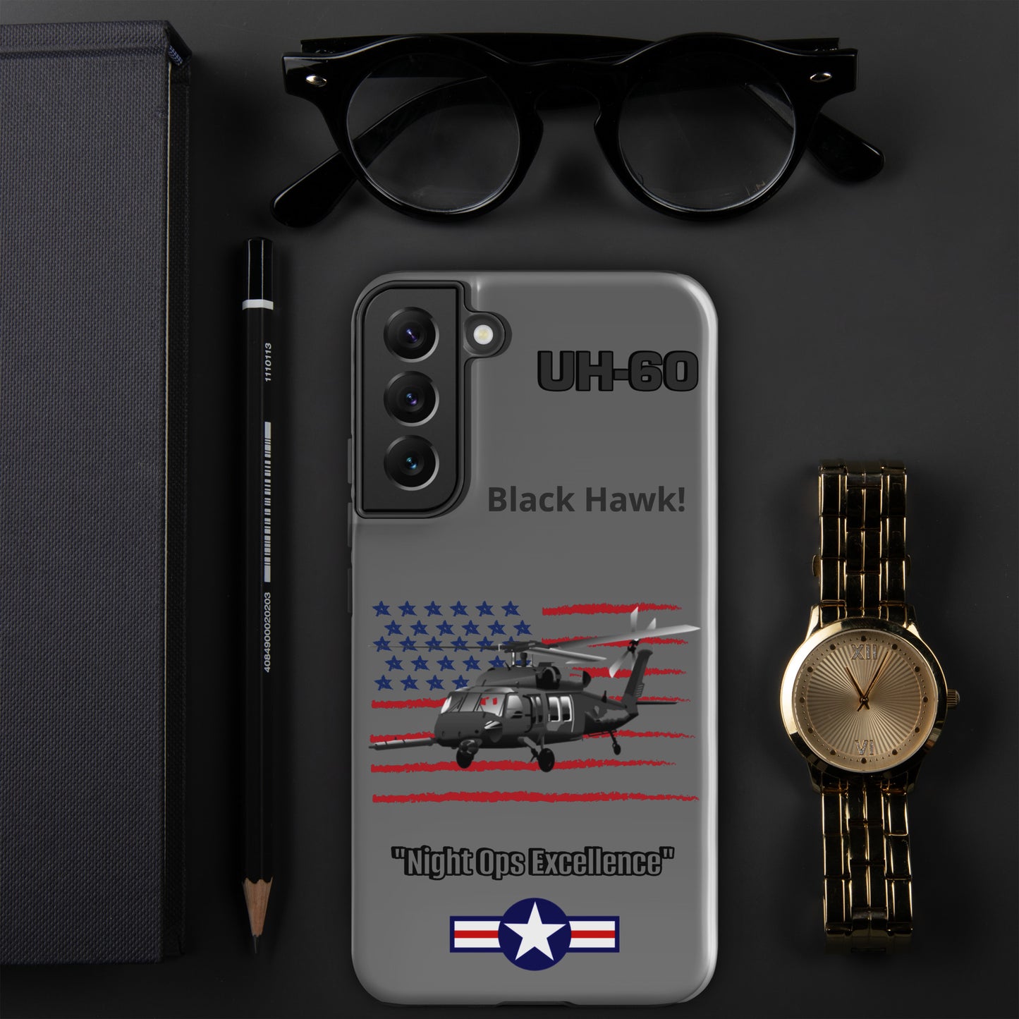 Black Hawk Patriot Samsung Case