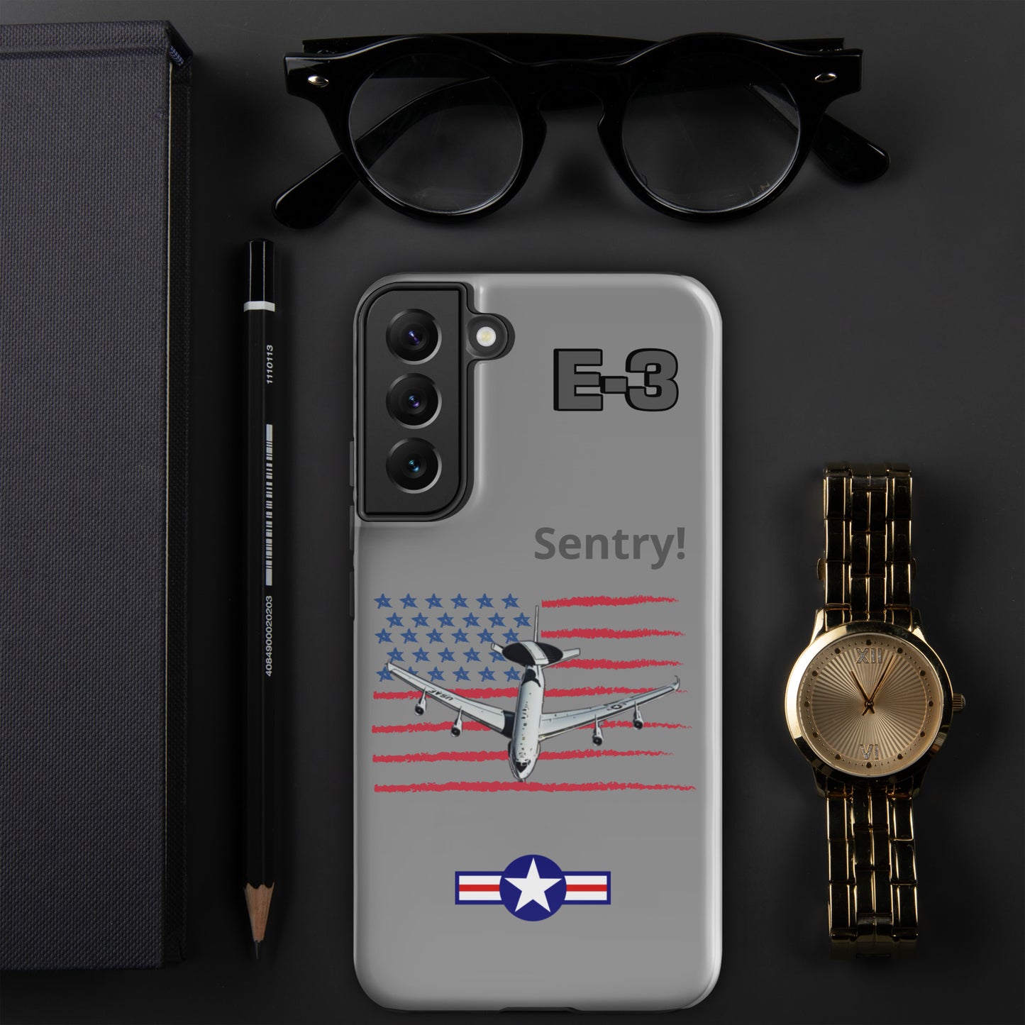 Sentry Patriot Samsung Case (Without Quotes)