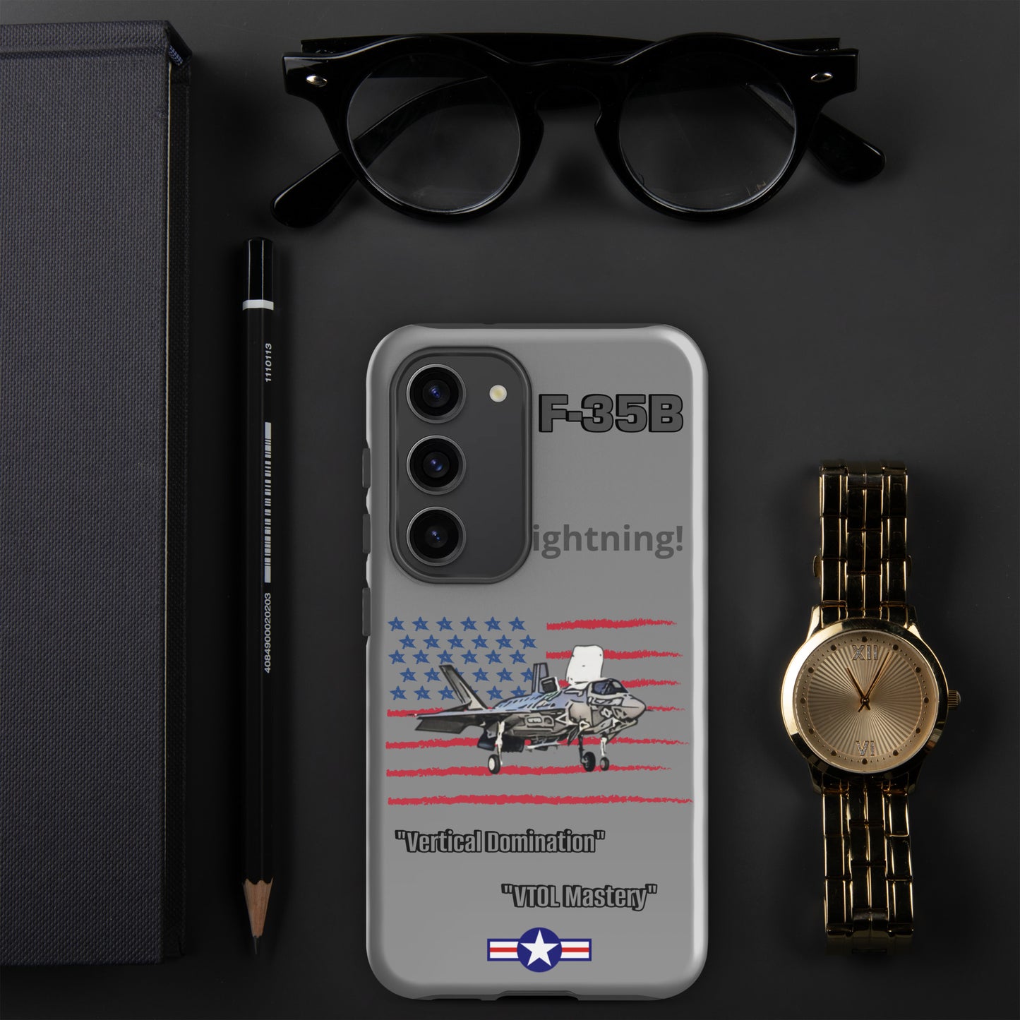 Vertical Takeoff Patriot Samsung Case