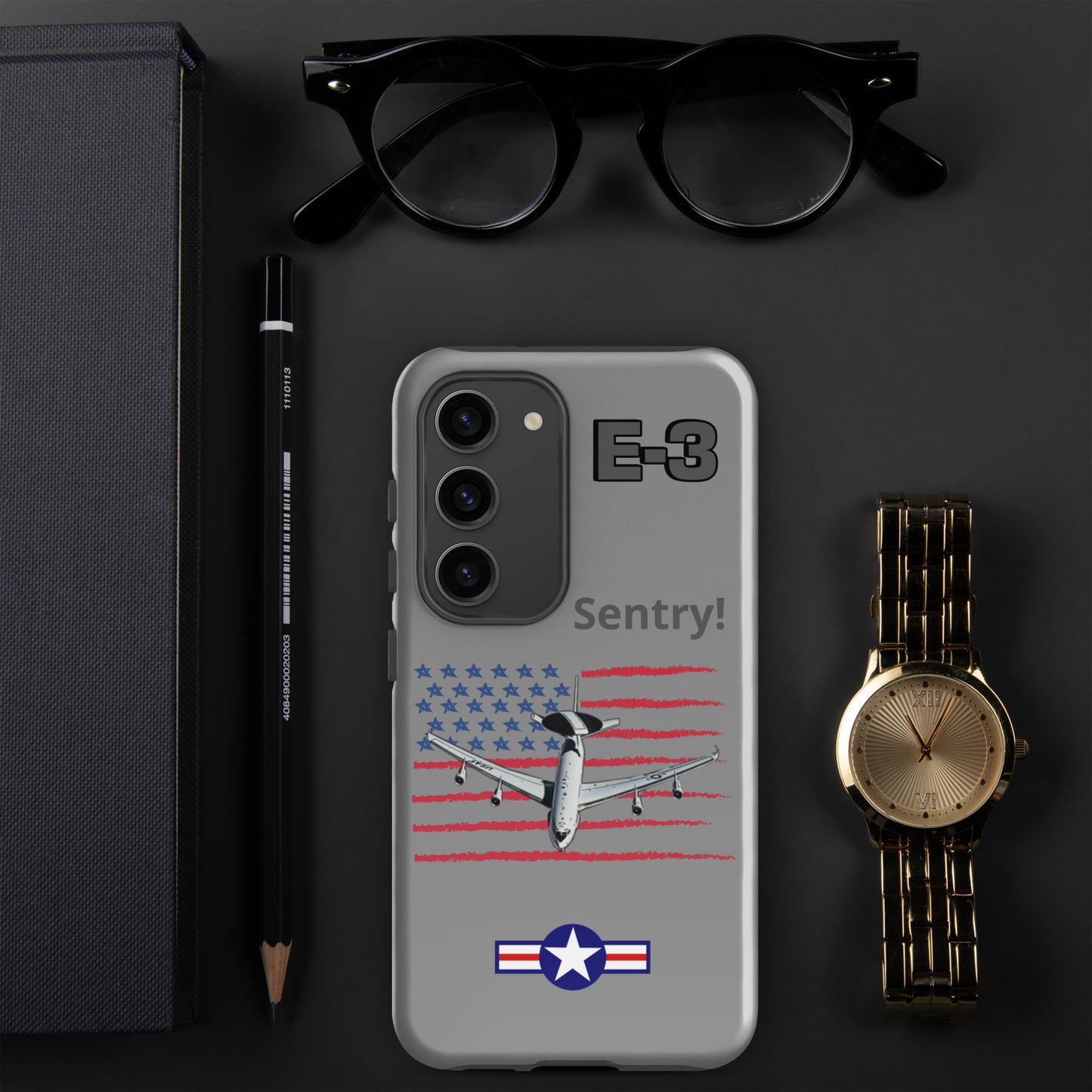 Sentry Patriot Samsung Case (Without Quotes)