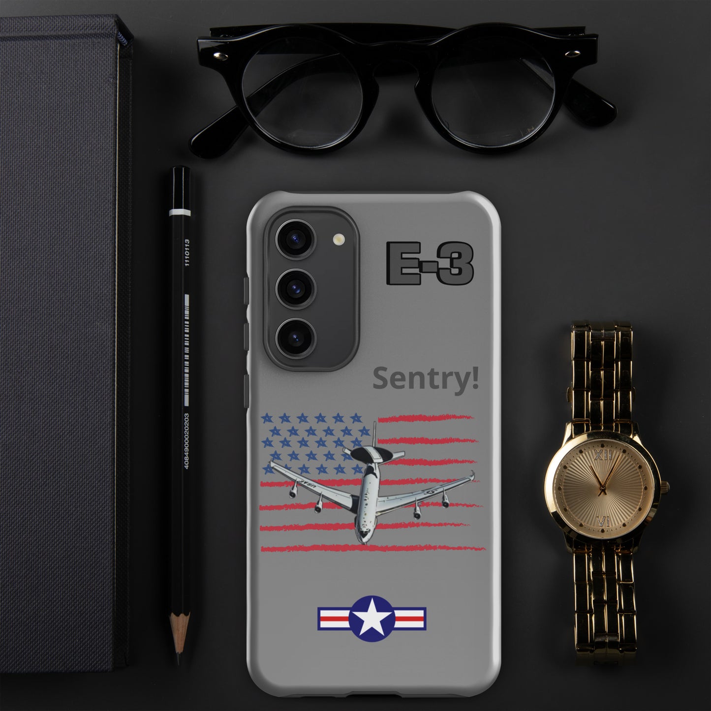 Sentry Patriot Samsung Case (Without Quotes)