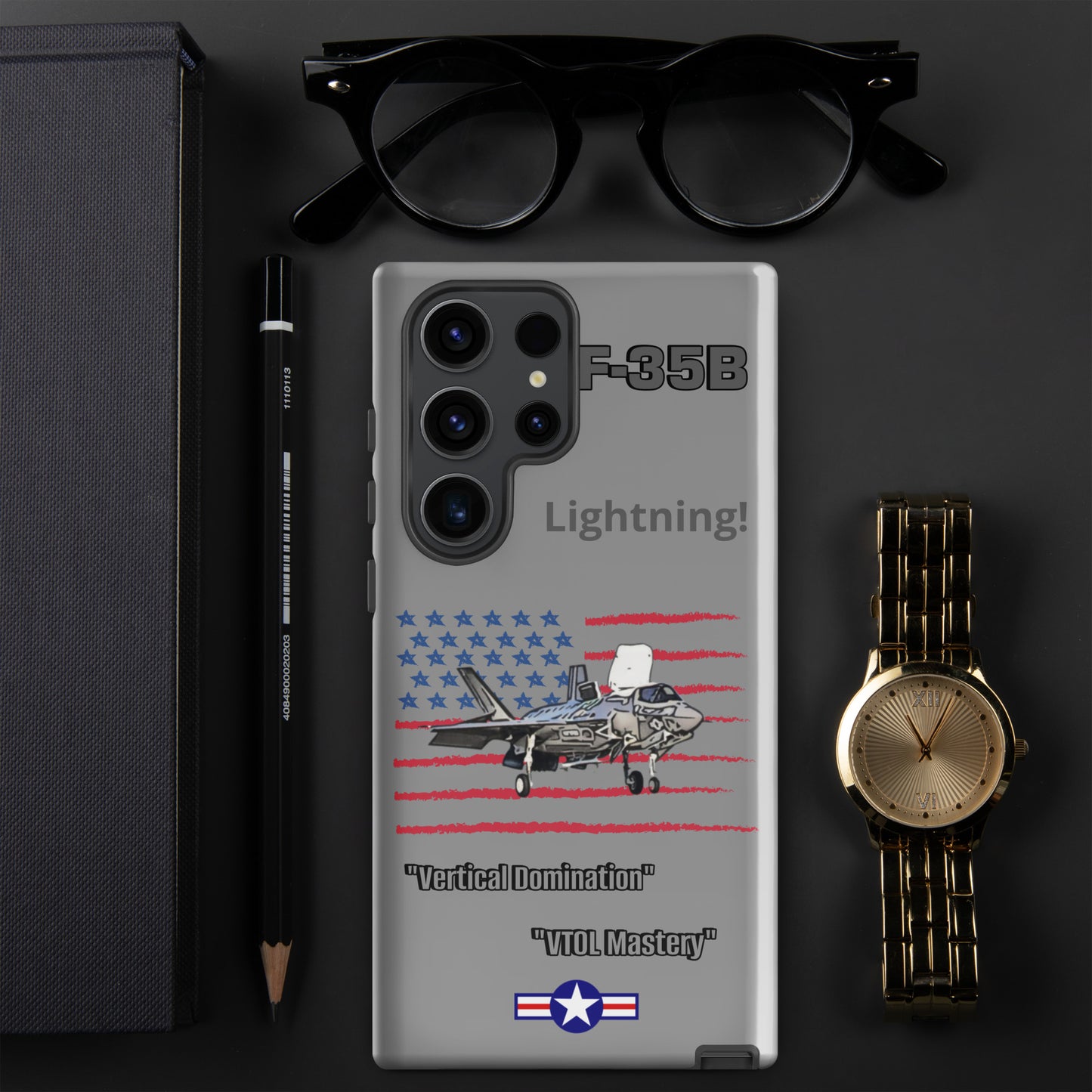 Vertical Takeoff Patriot Samsung Case