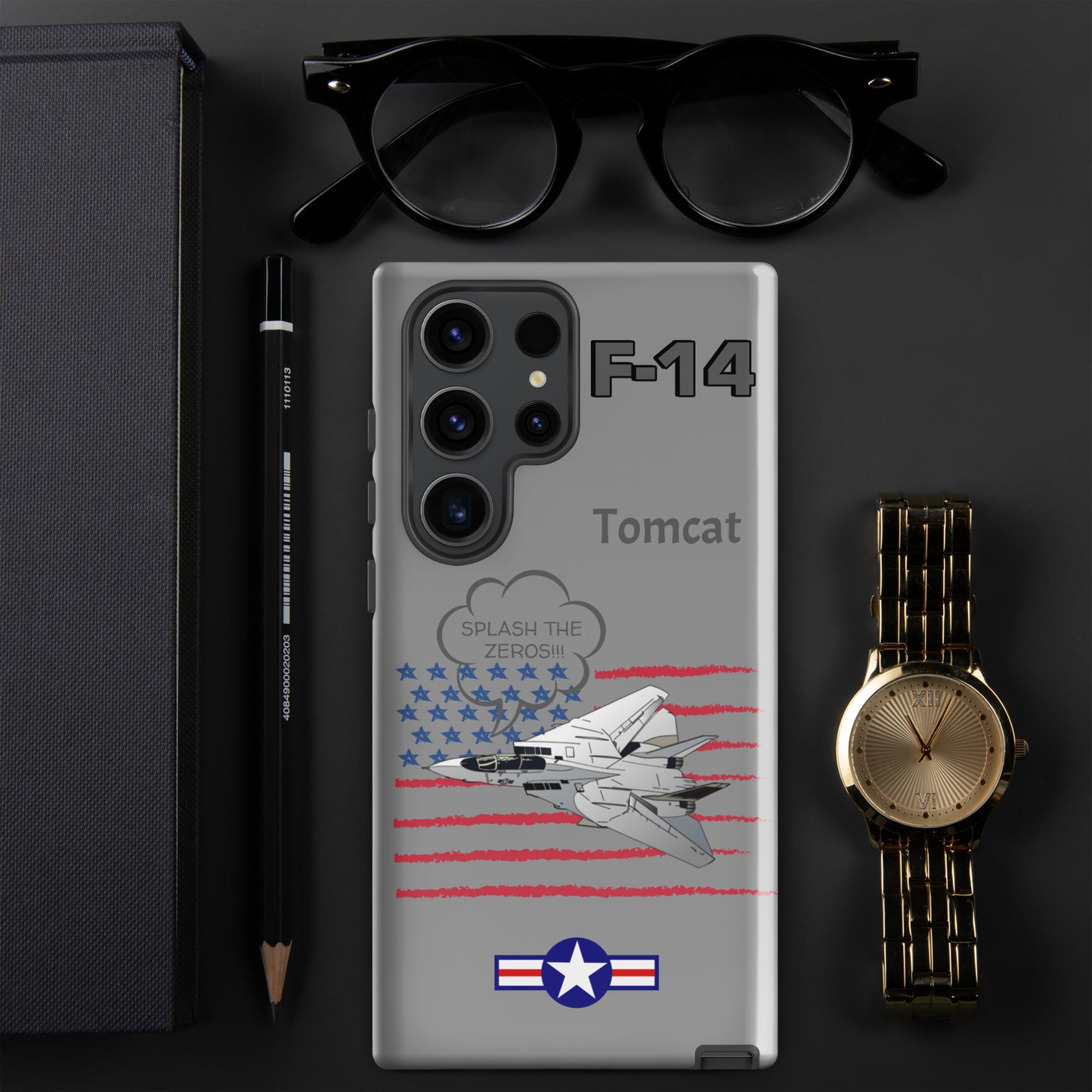 Patriot Tomcat Samsung Case (Without Quotes)