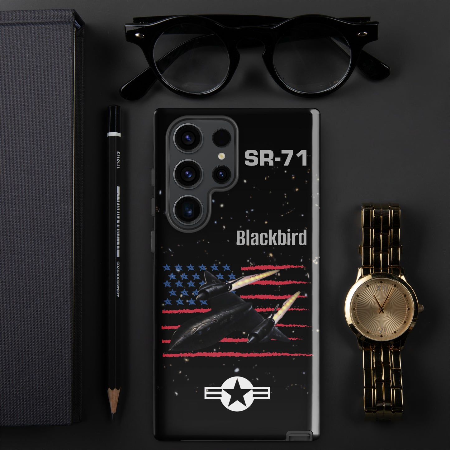 Blackbird Patriot Samsung Case (Without Quotes)