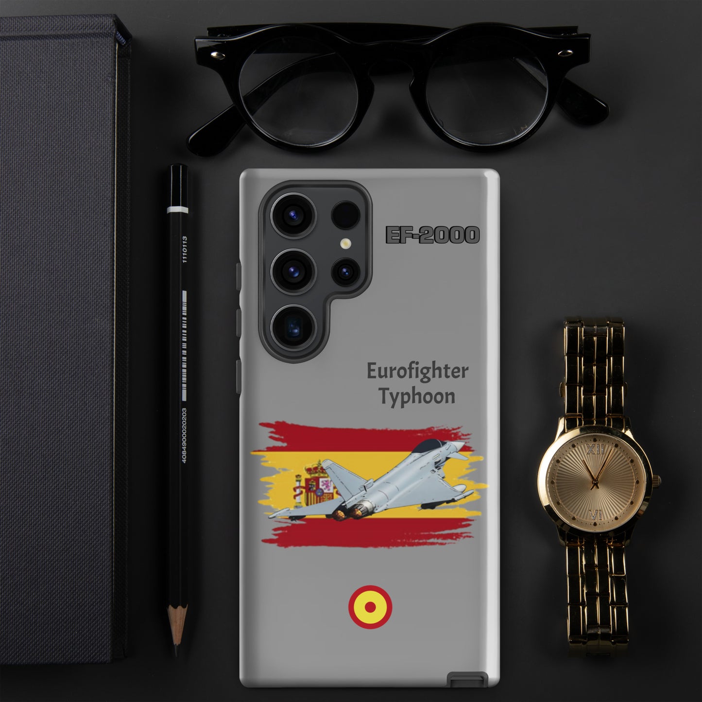 Spanish Typhoon Patriot Samsung Case (Without Quotes)