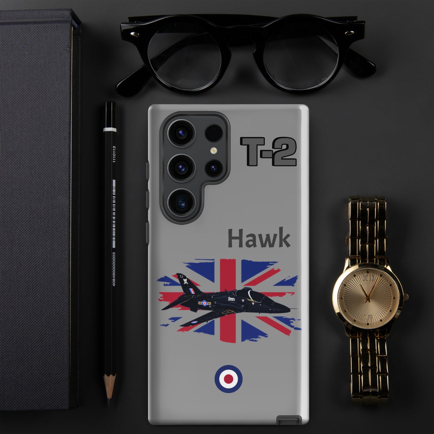 Hawk Patriot Samsung Case (Without Quotes)