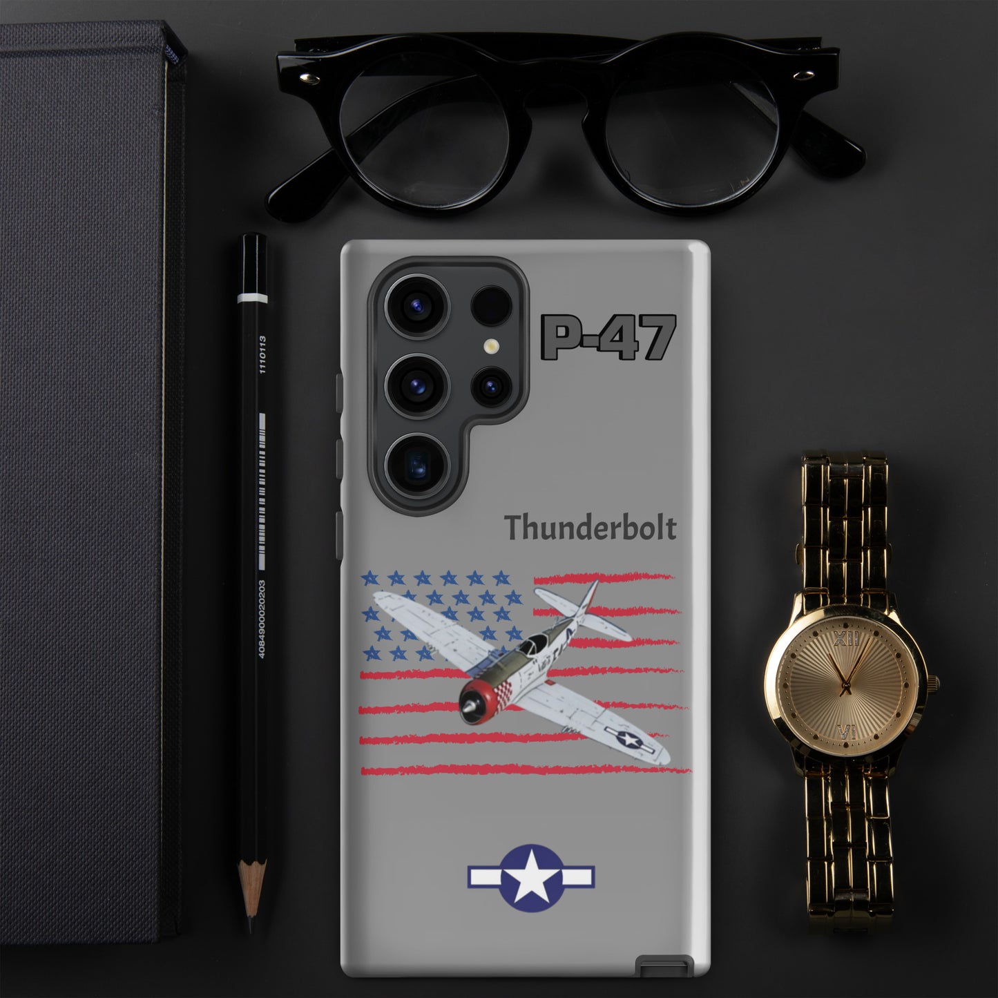 WWII Thunderbolt Patriot Samsung Case