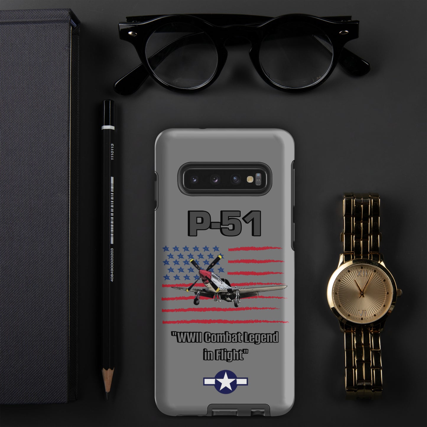 WWII Mustang Patriot Samsung S10 Series Case