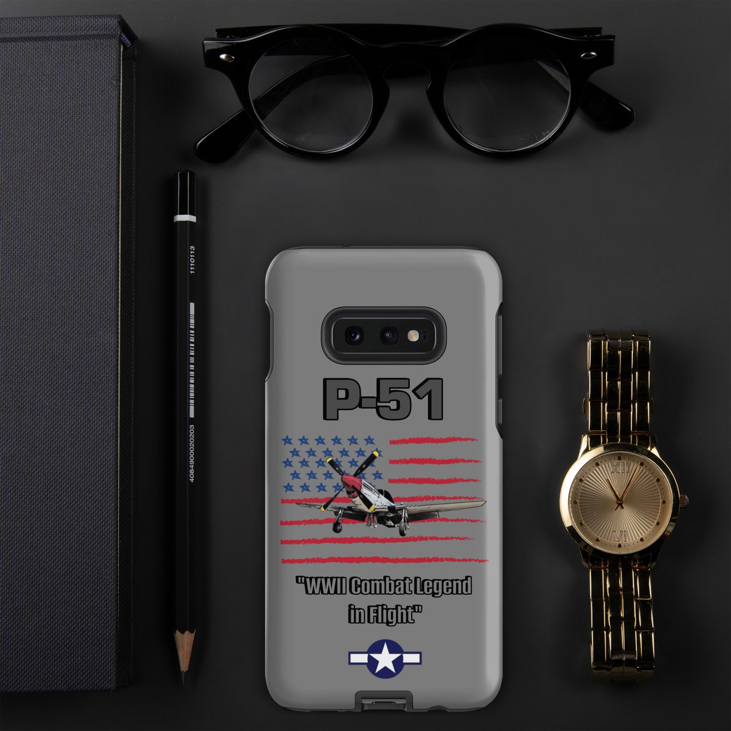 WWII Mustang Patriot Samsung S10 Series Case