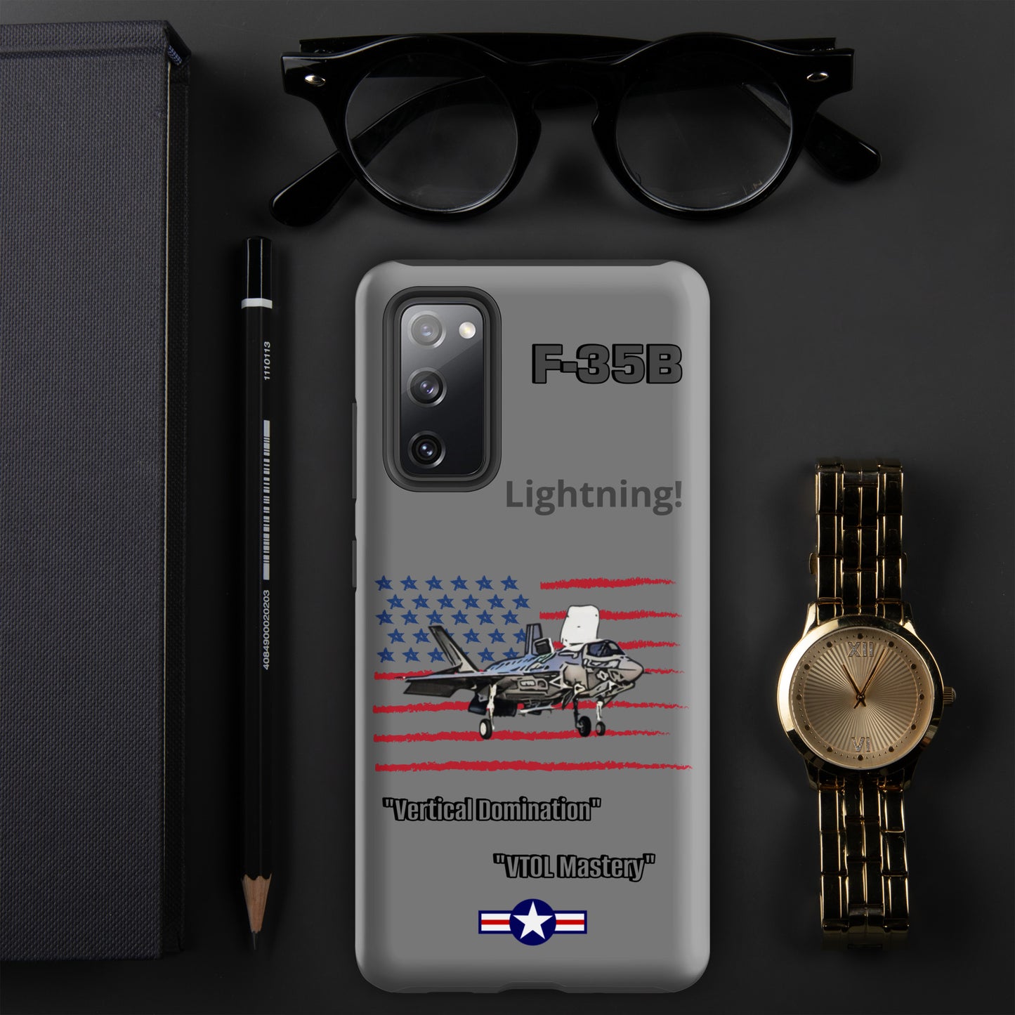 Vertical Takeoff Patriot Samsung Case