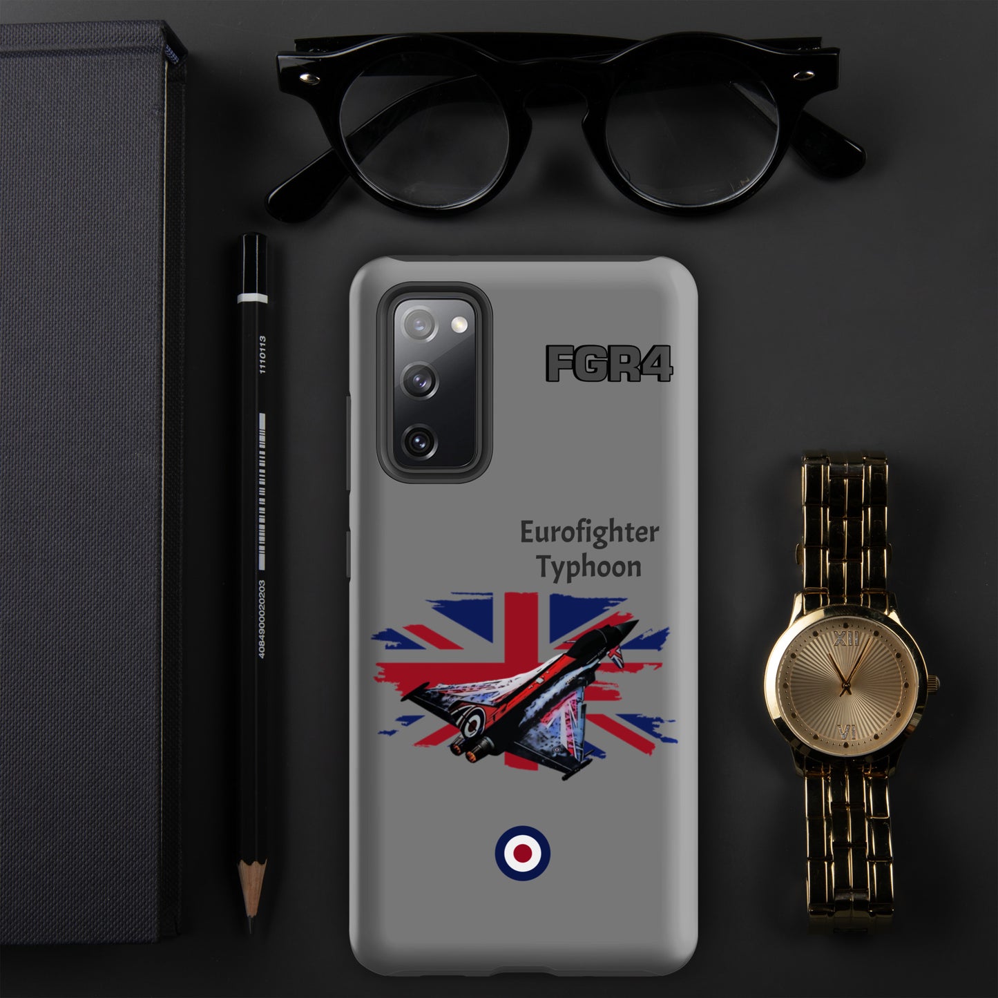 Black Jack Typhoon Patriot Samsung Case (Without Quotes)