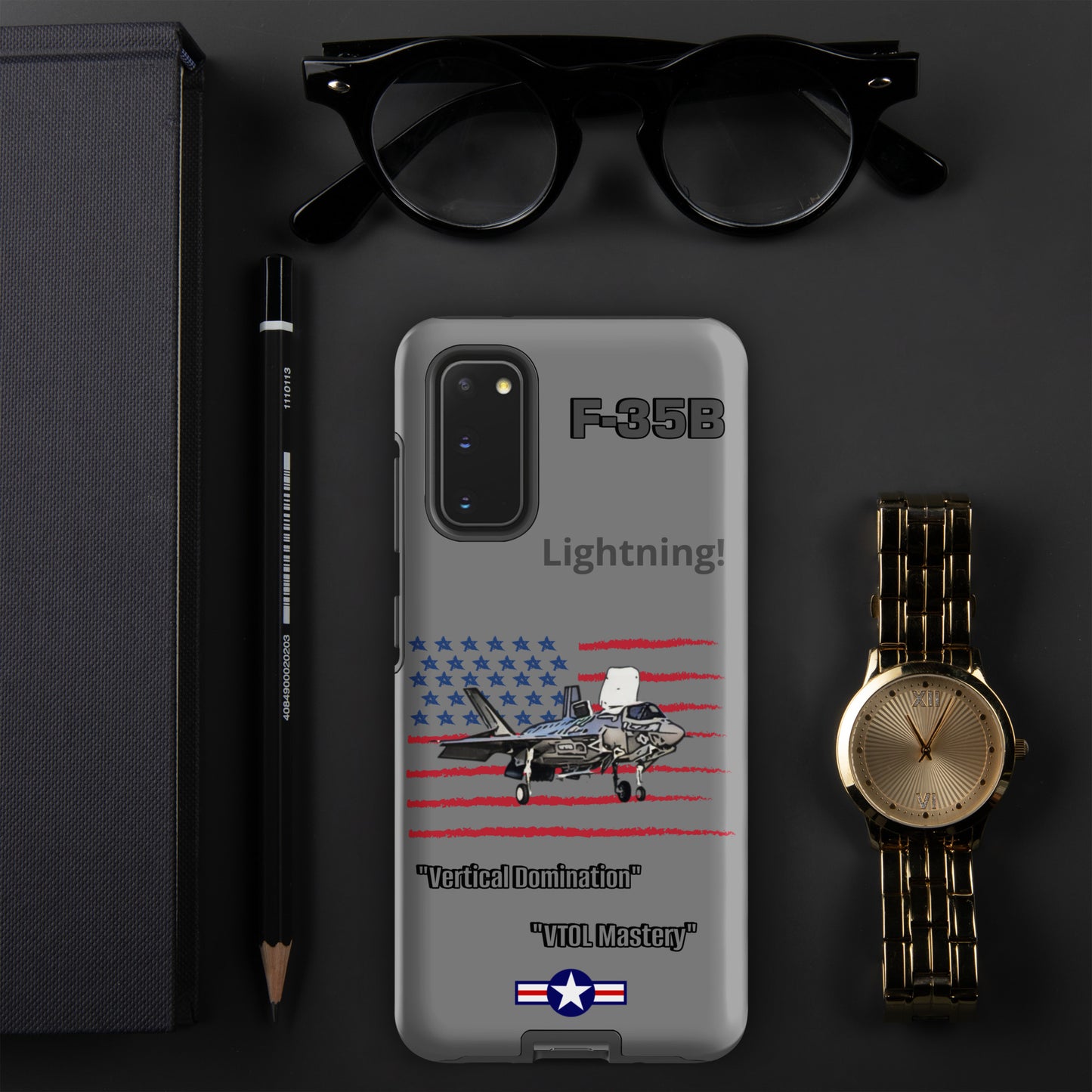 Vertical Takeoff Patriot Samsung Case