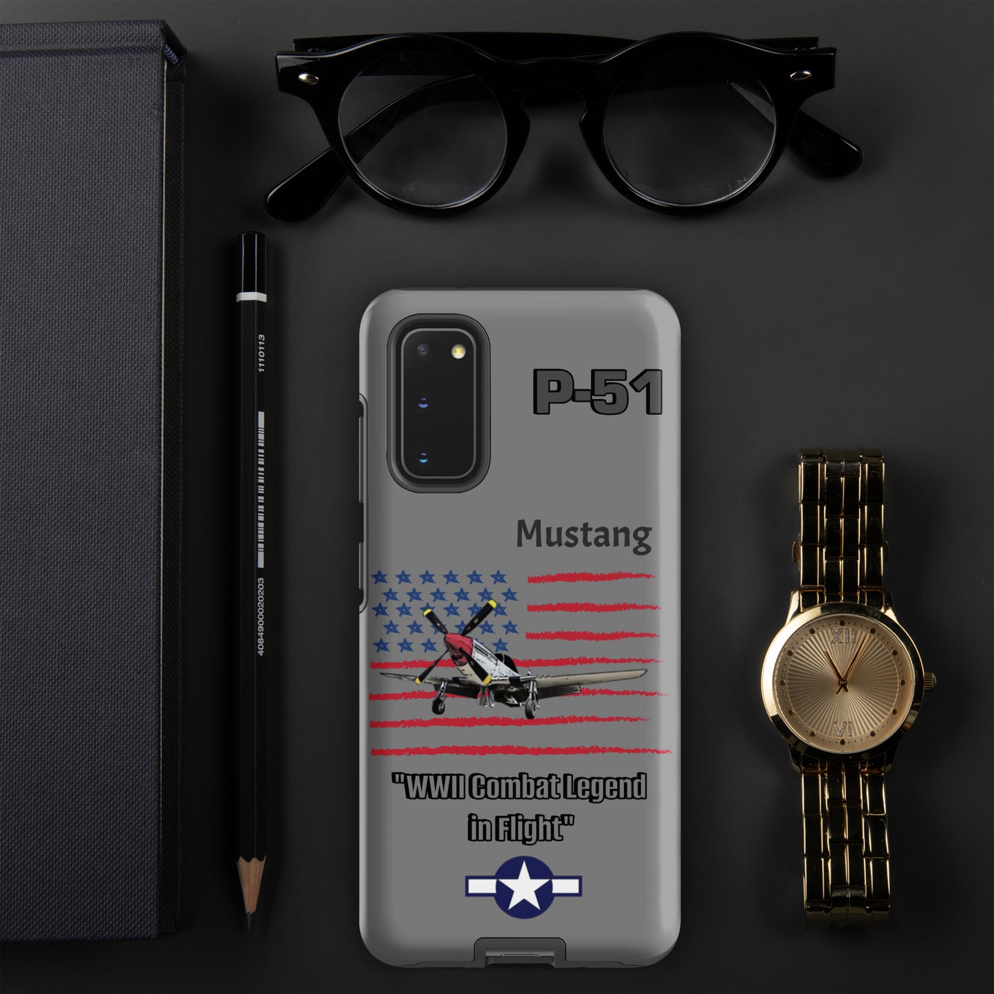 WWII Mustang Patriot Samsung Case