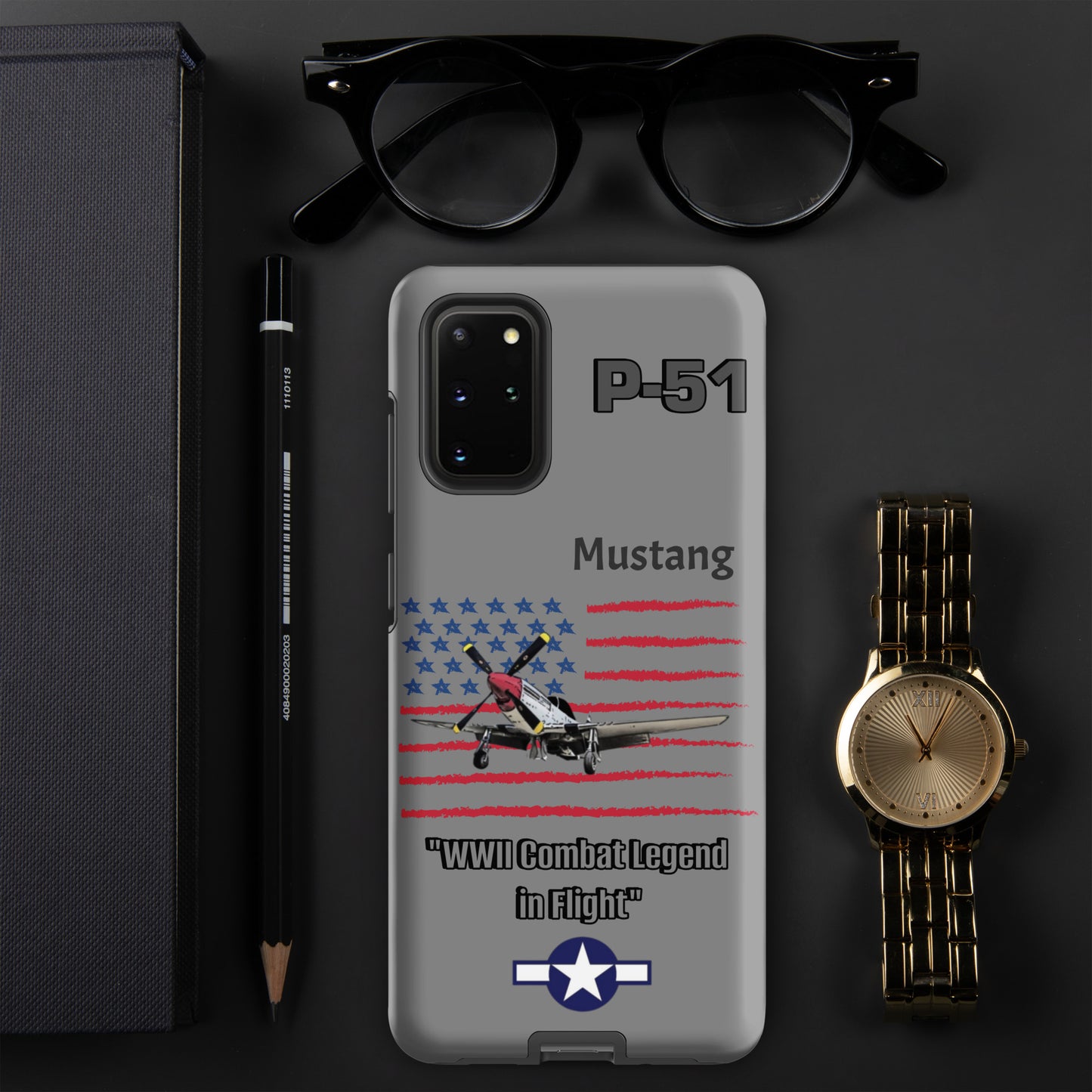 WWII Mustang Patriot Samsung Case