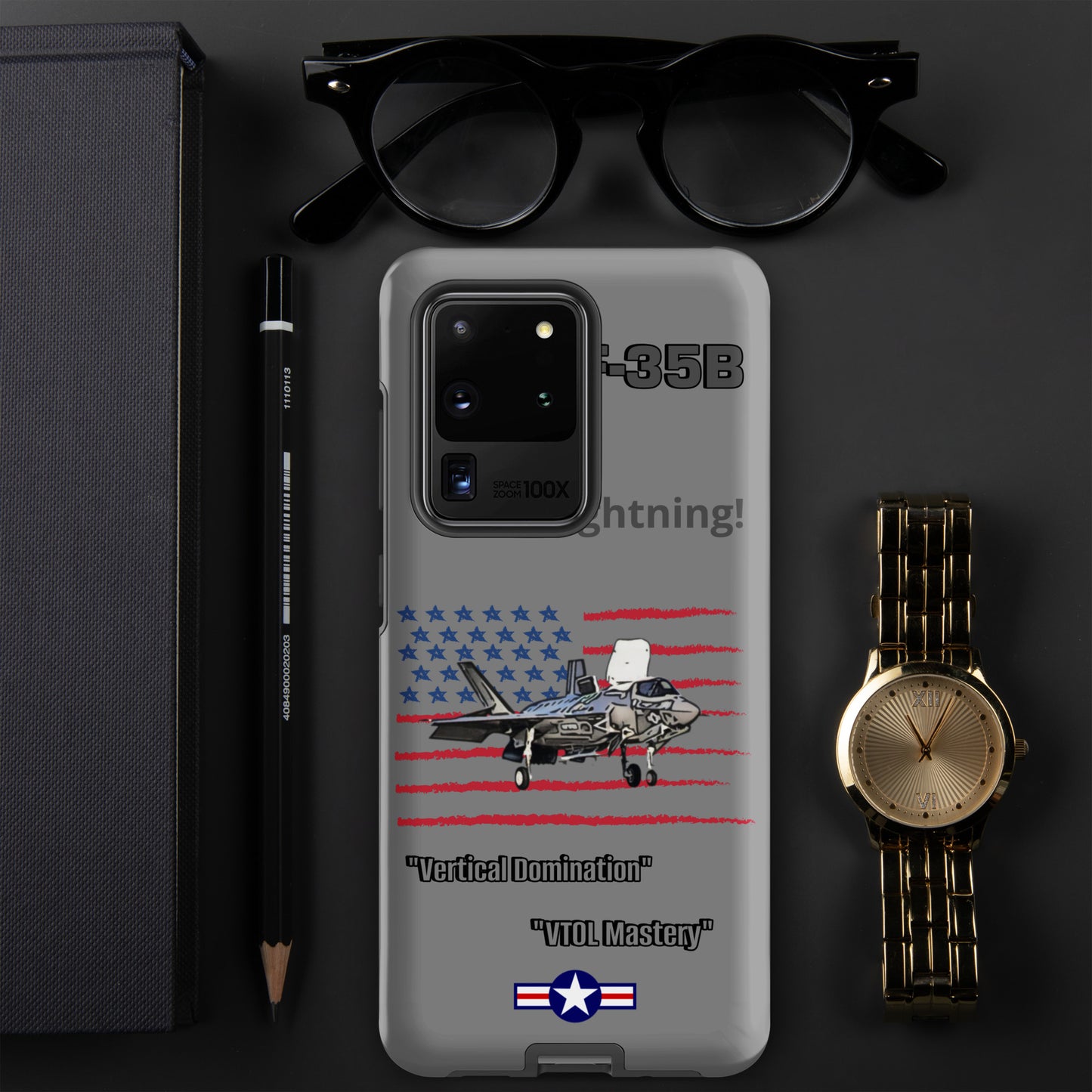 Vertical Takeoff Patriot Samsung Case
