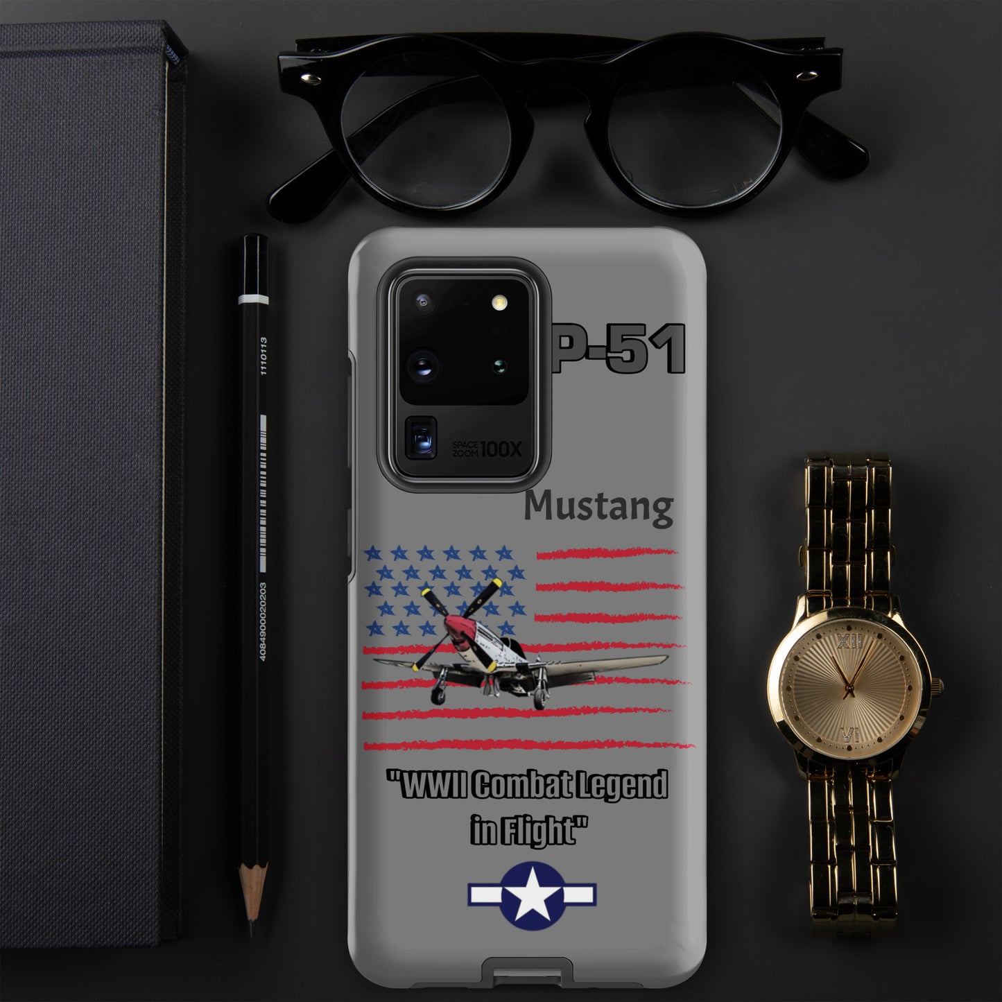 WWII Mustang Patriot Samsung Case