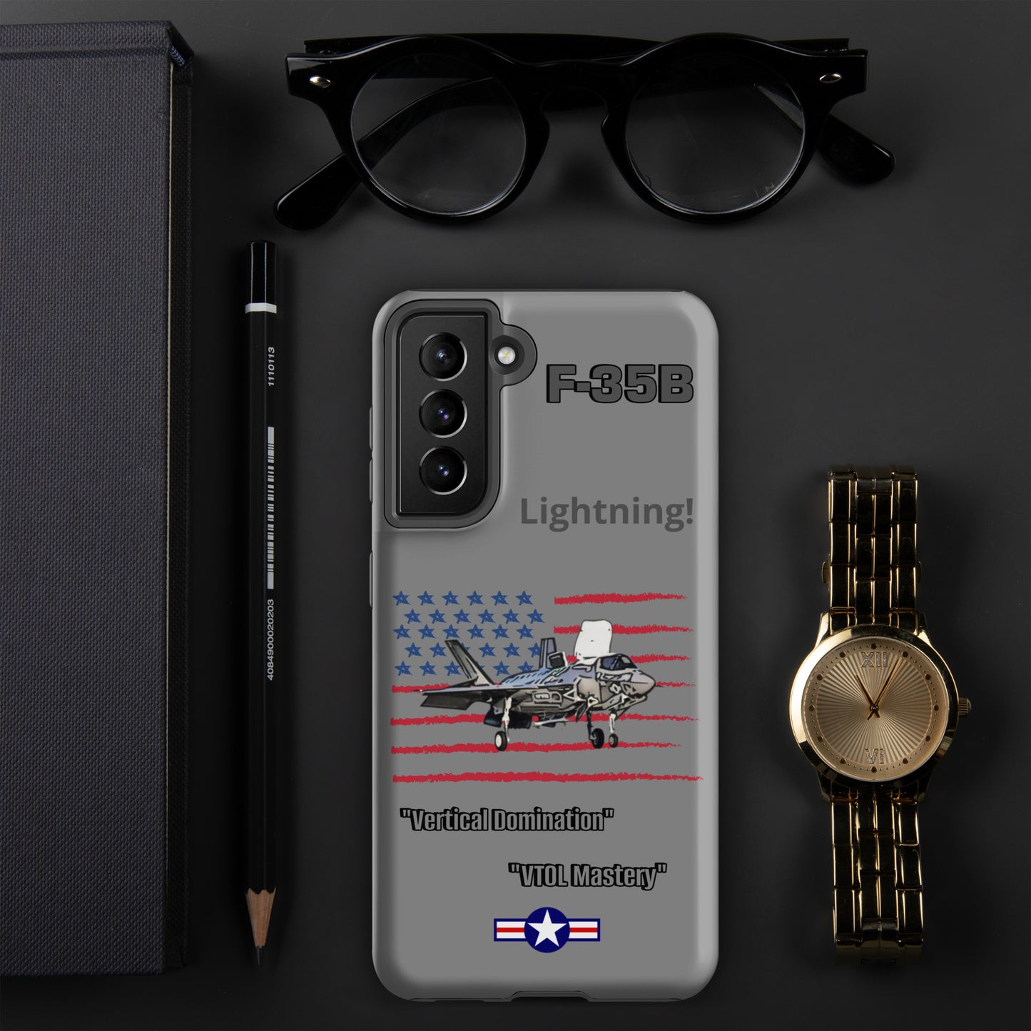 Vertical Takeoff Patriot Samsung Case
