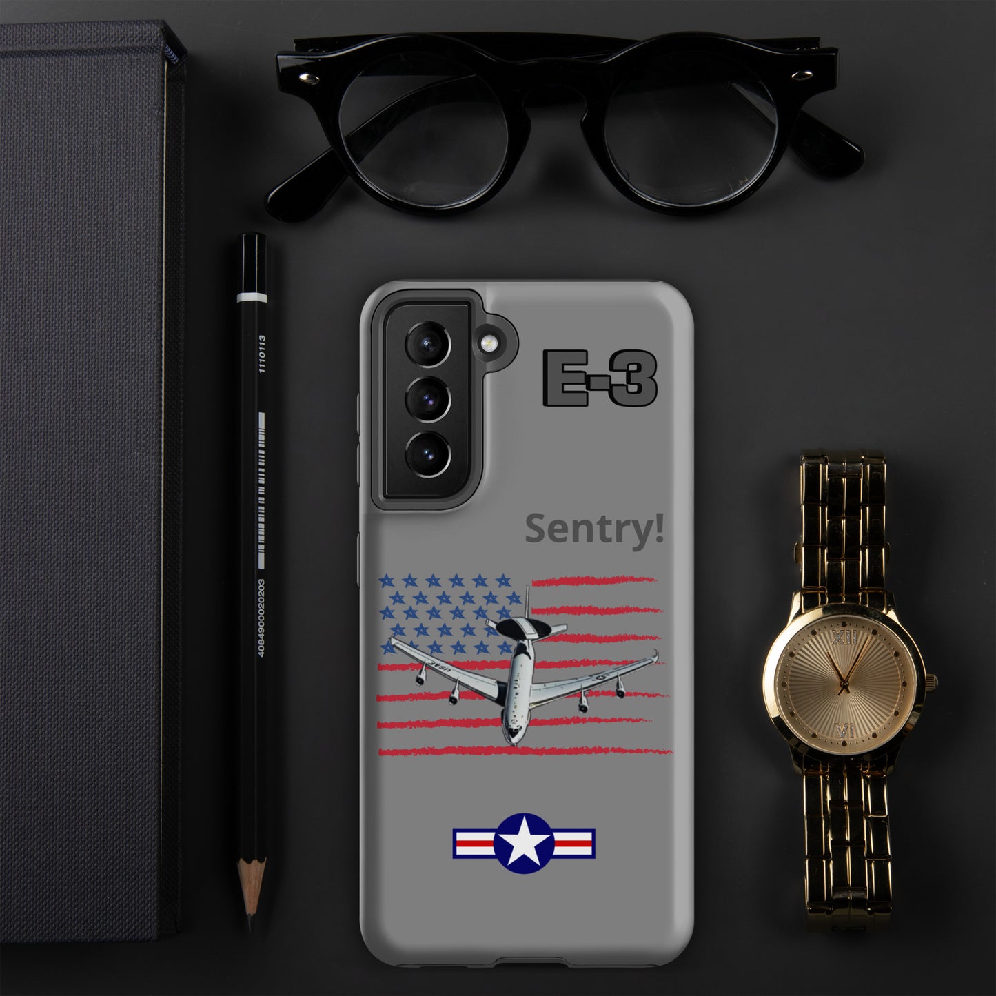 Sentry Patriot Samsung Case (Without Quotes)