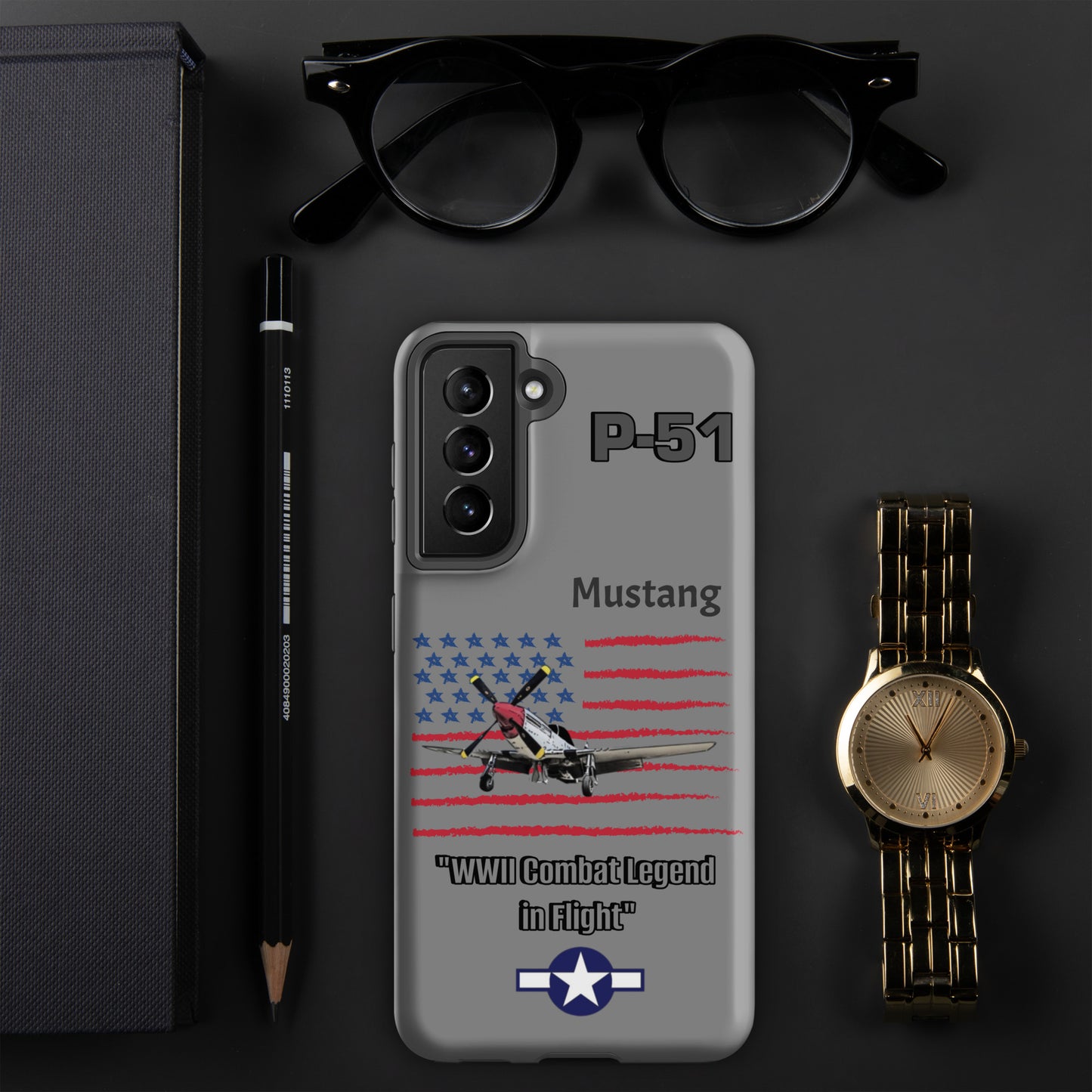 WWII Mustang Patriot Samsung Case