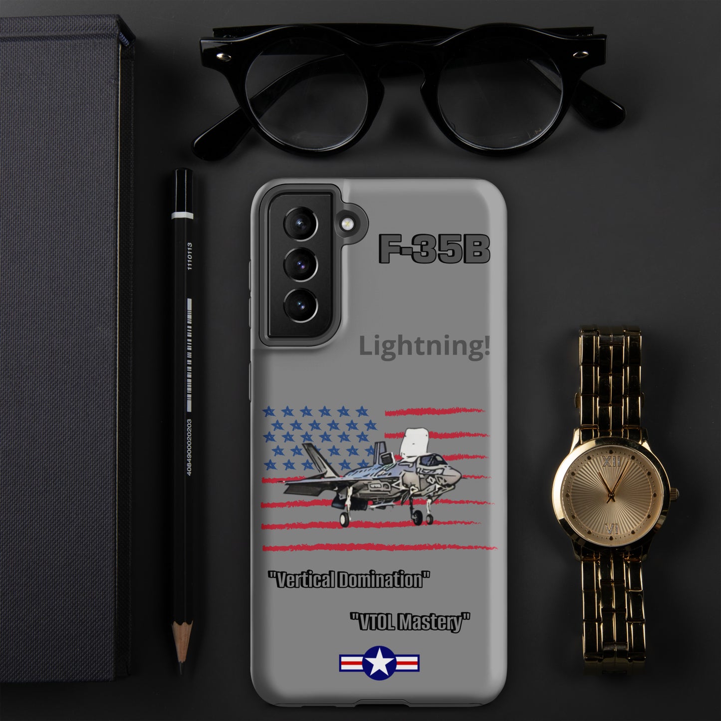 Vertical Takeoff Patriot Samsung Case