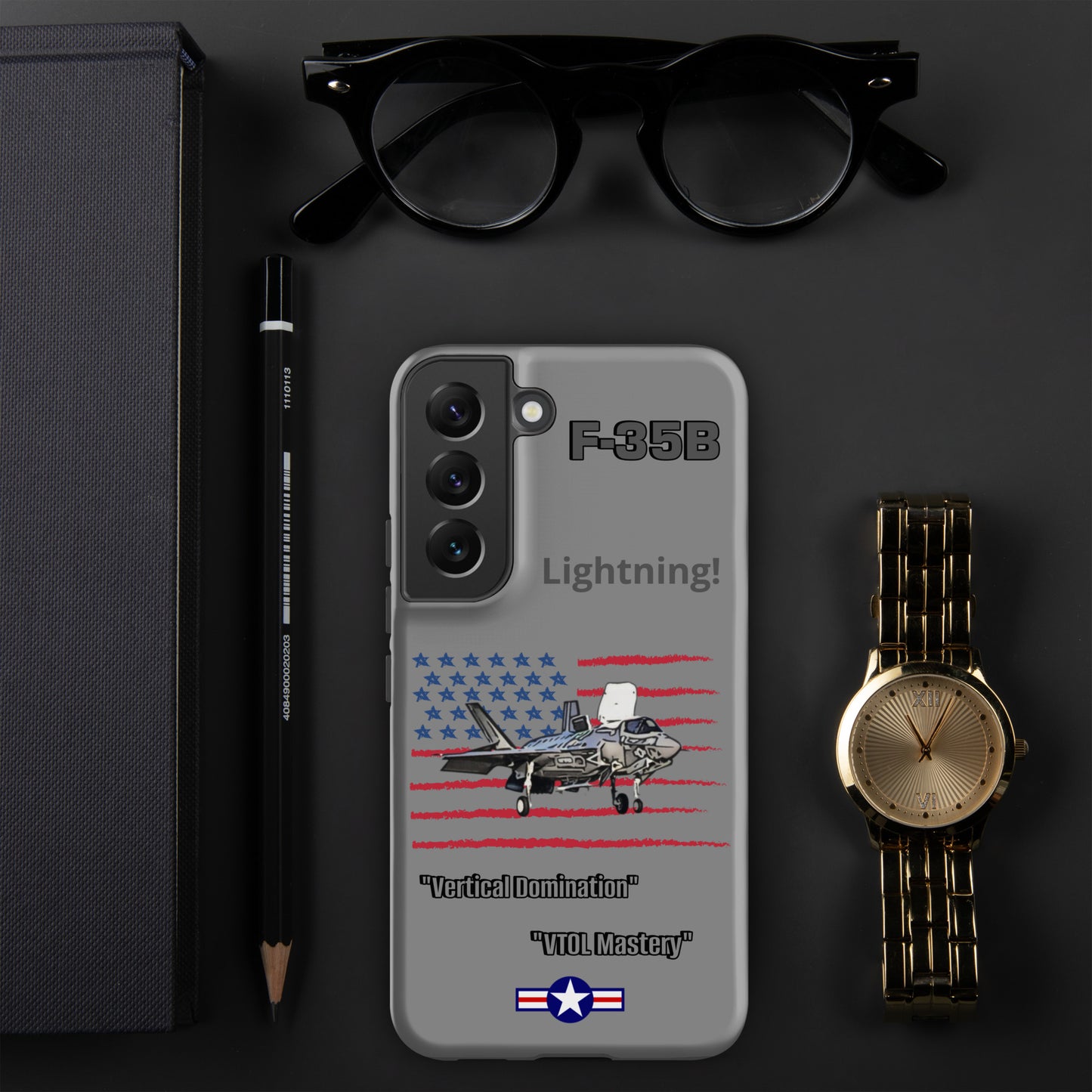 Vertical Takeoff Patriot Samsung Case