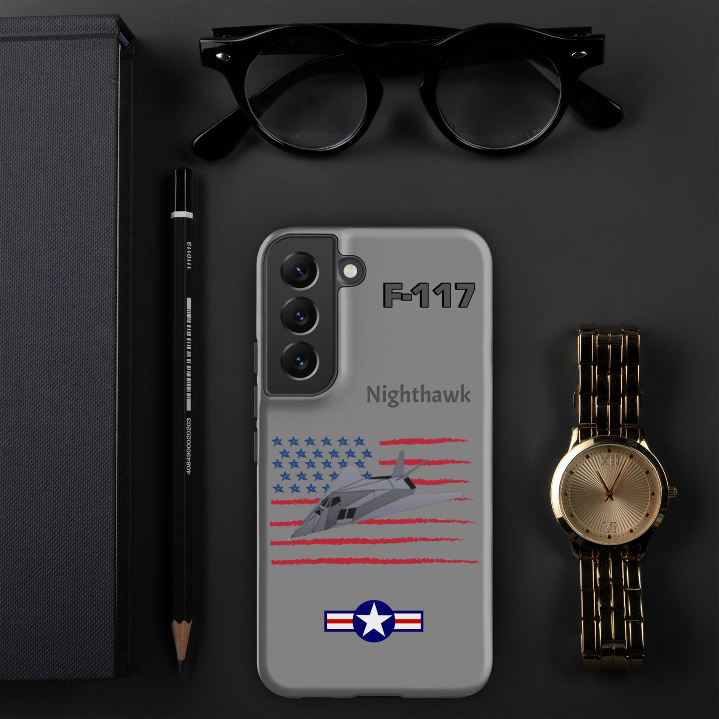 Nighthawk Patriot Samsung Case (Without Quotes)