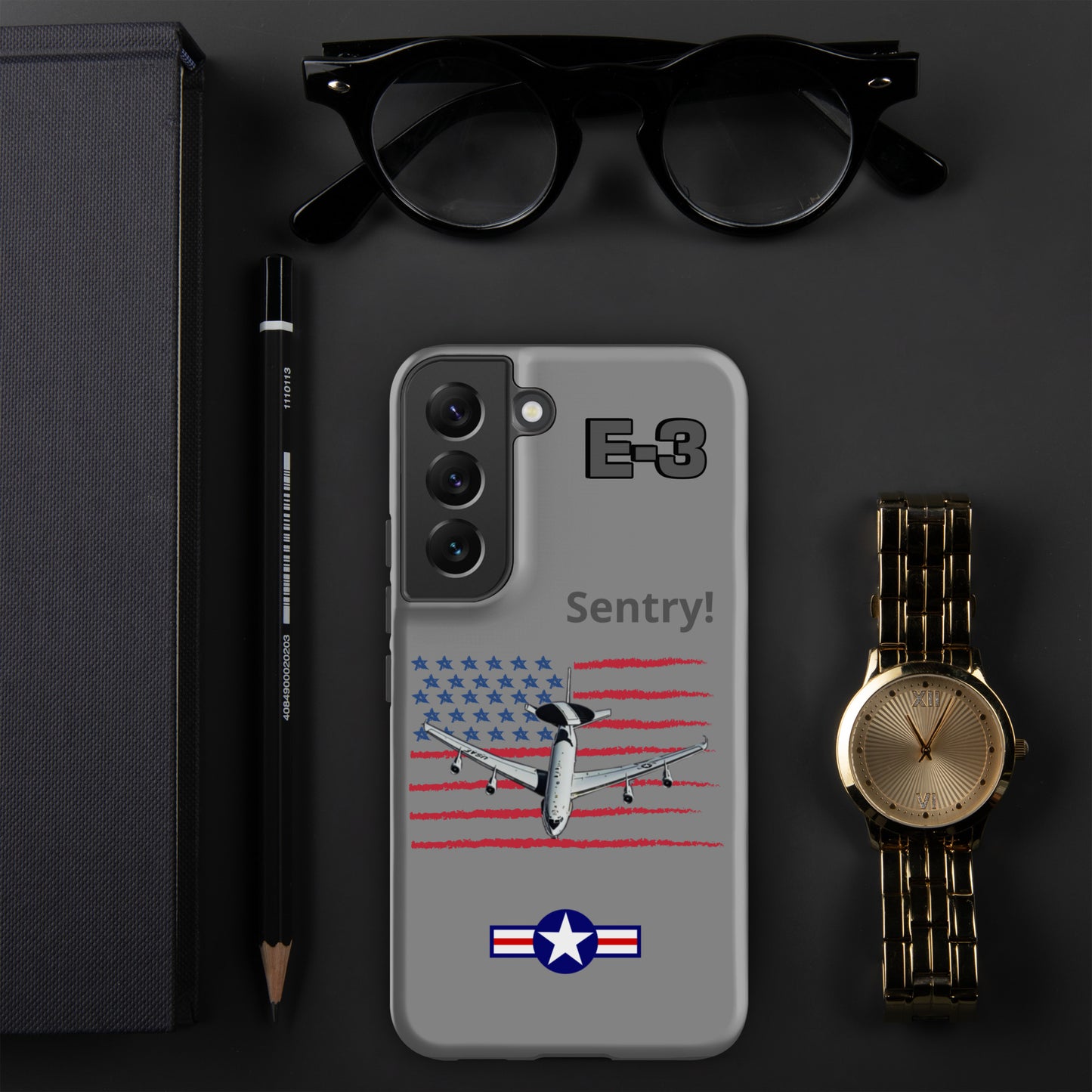 Sentry Patriot Samsung Case (Without Quotes)