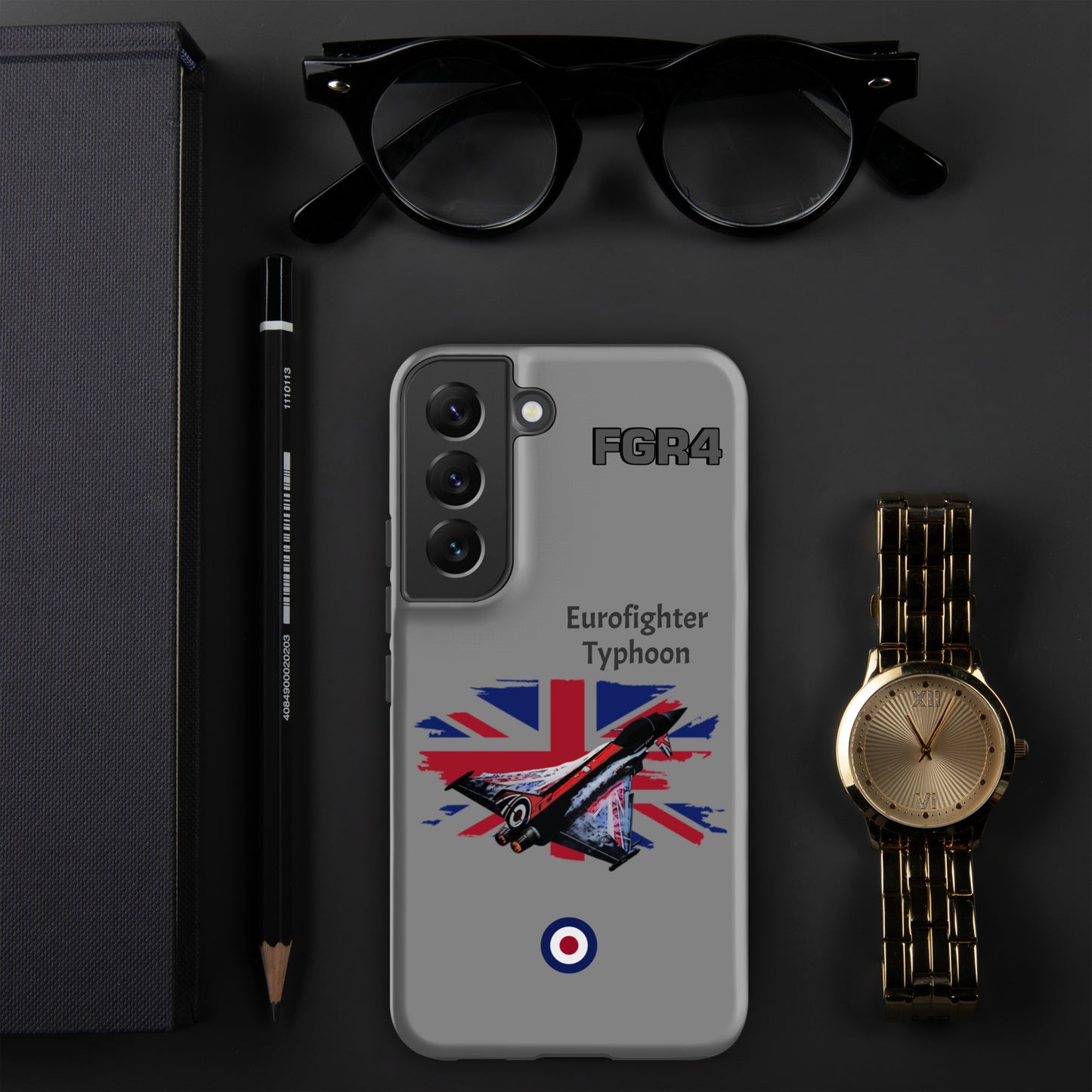 Black Jack Typhoon Patriot Samsung Case (Without Quotes)