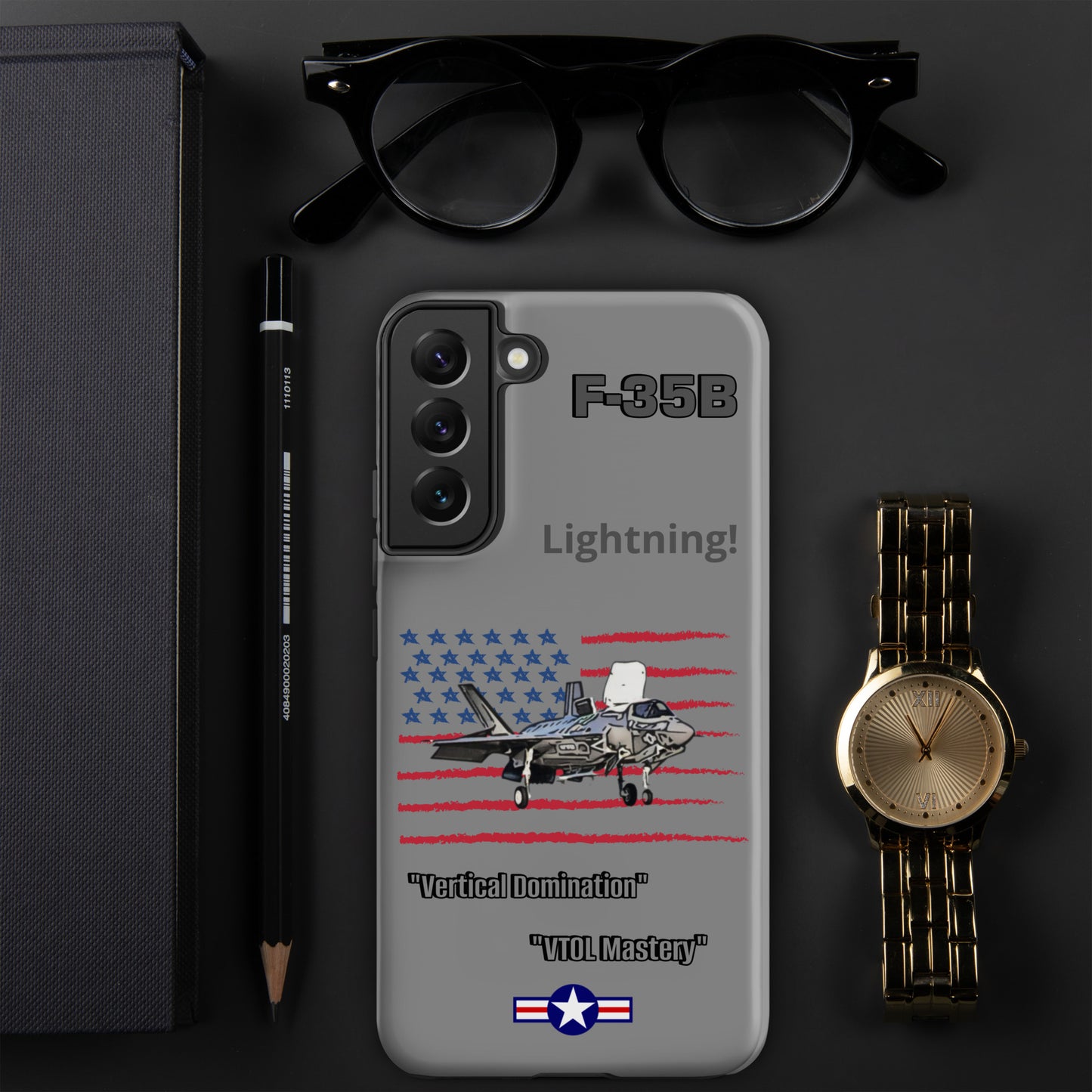 Vertical Takeoff Patriot Samsung Case