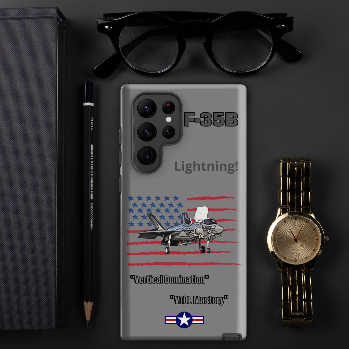 Vertical Takeoff Patriot Samsung Case