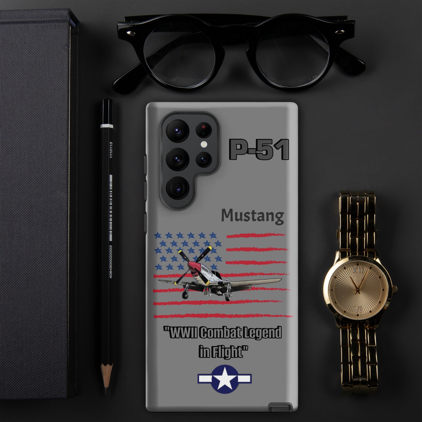 WWII Mustang Patriot Samsung Case