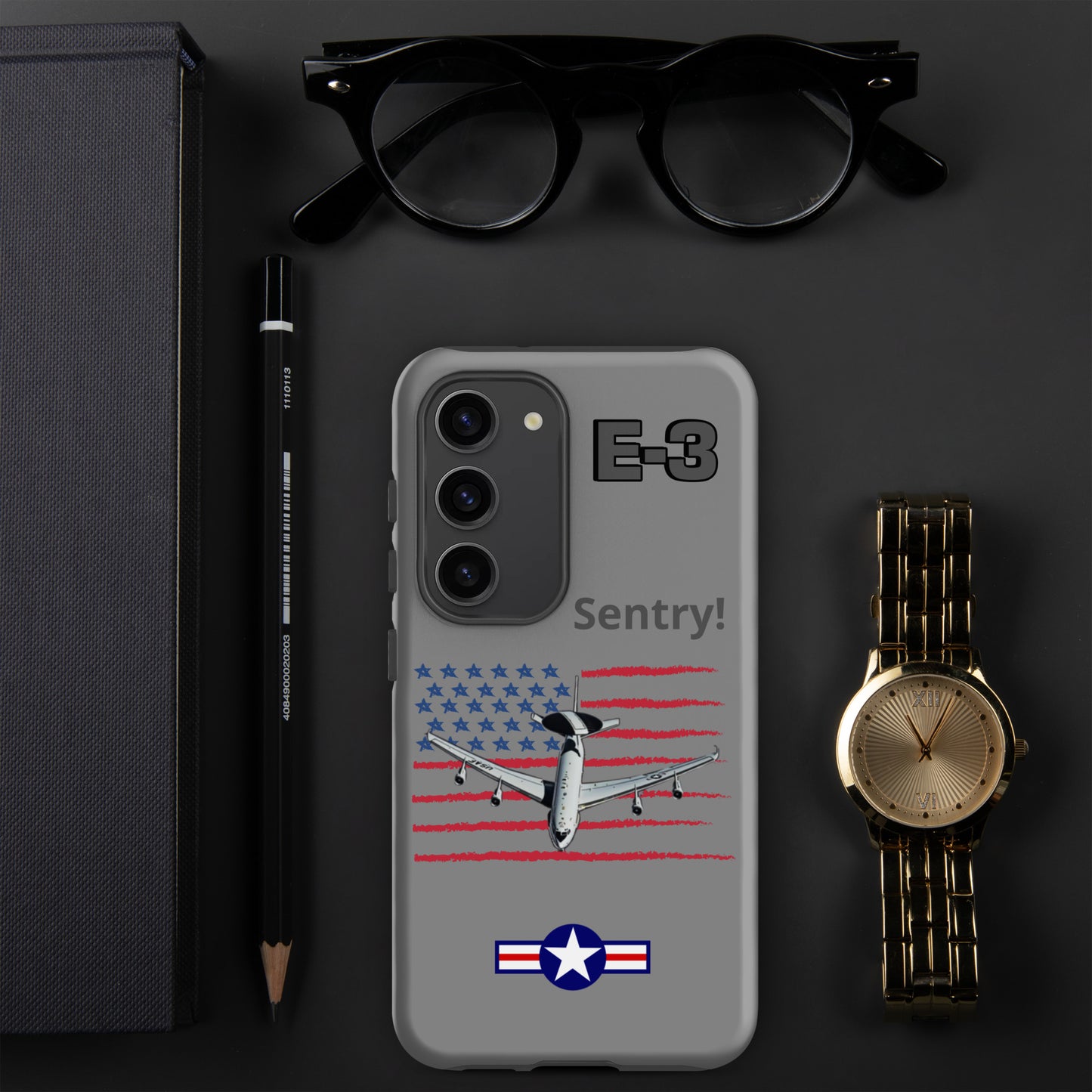 Sentry Patriot Samsung Case (Without Quotes)